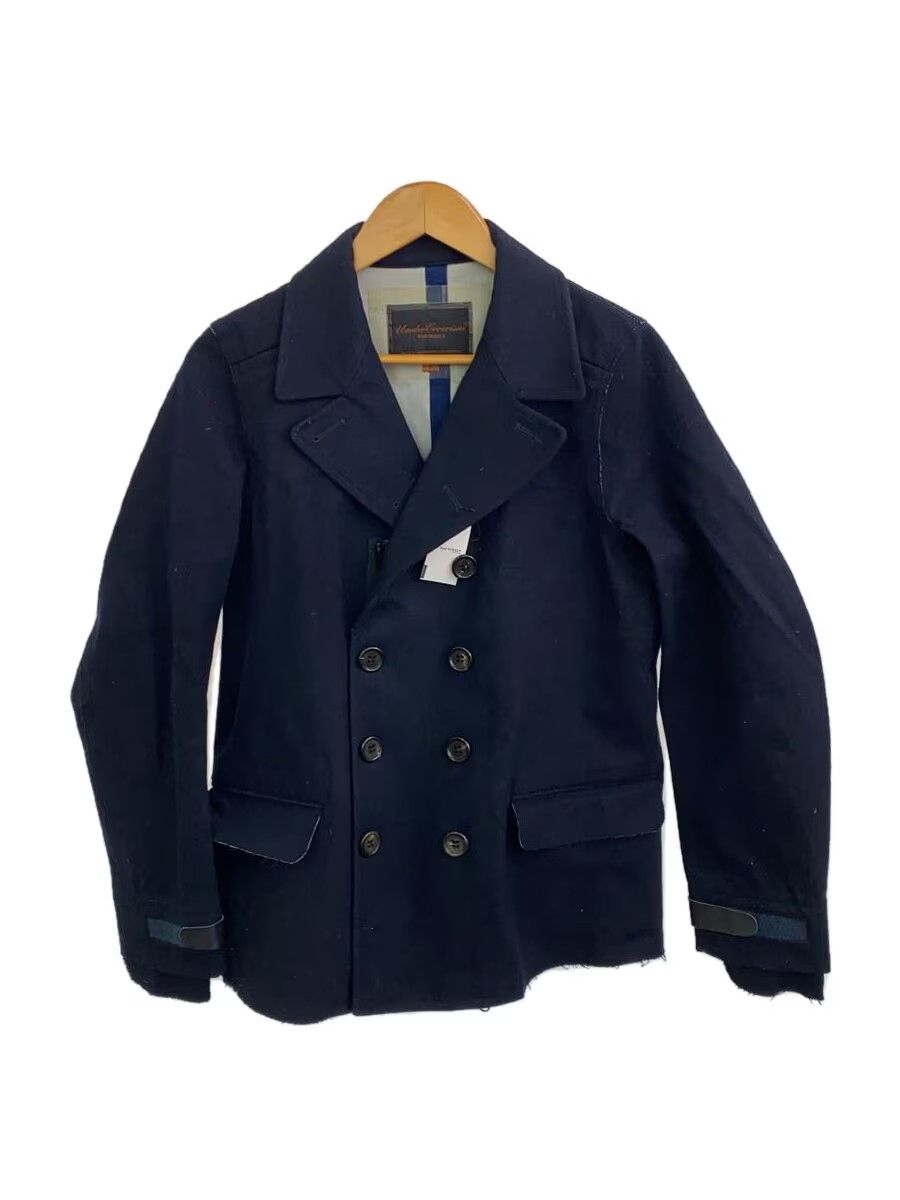 Undercover AW07 Exposed Seam Double Breasted Pea Jacket Size US M / EU 48-50 / 2 - 1 Thumbnail