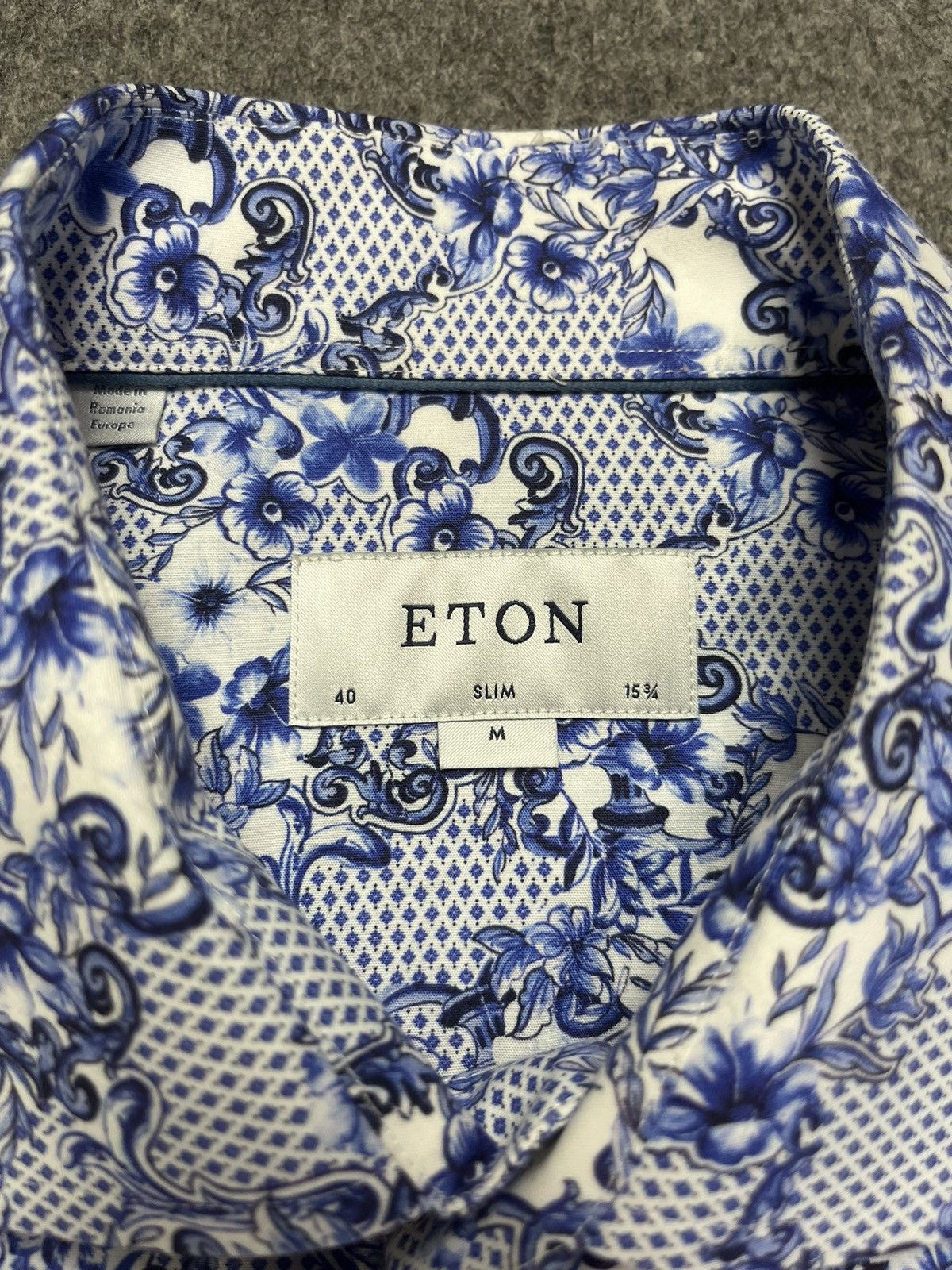 Eton Eton flower shirt Size US M / EU 48-50 / 2 - 4 Thumbnail