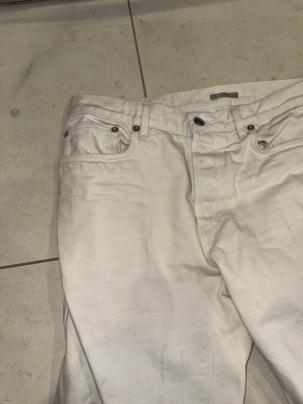 Dior White Dior Jean Size US 31 - 6 Thumbnail
