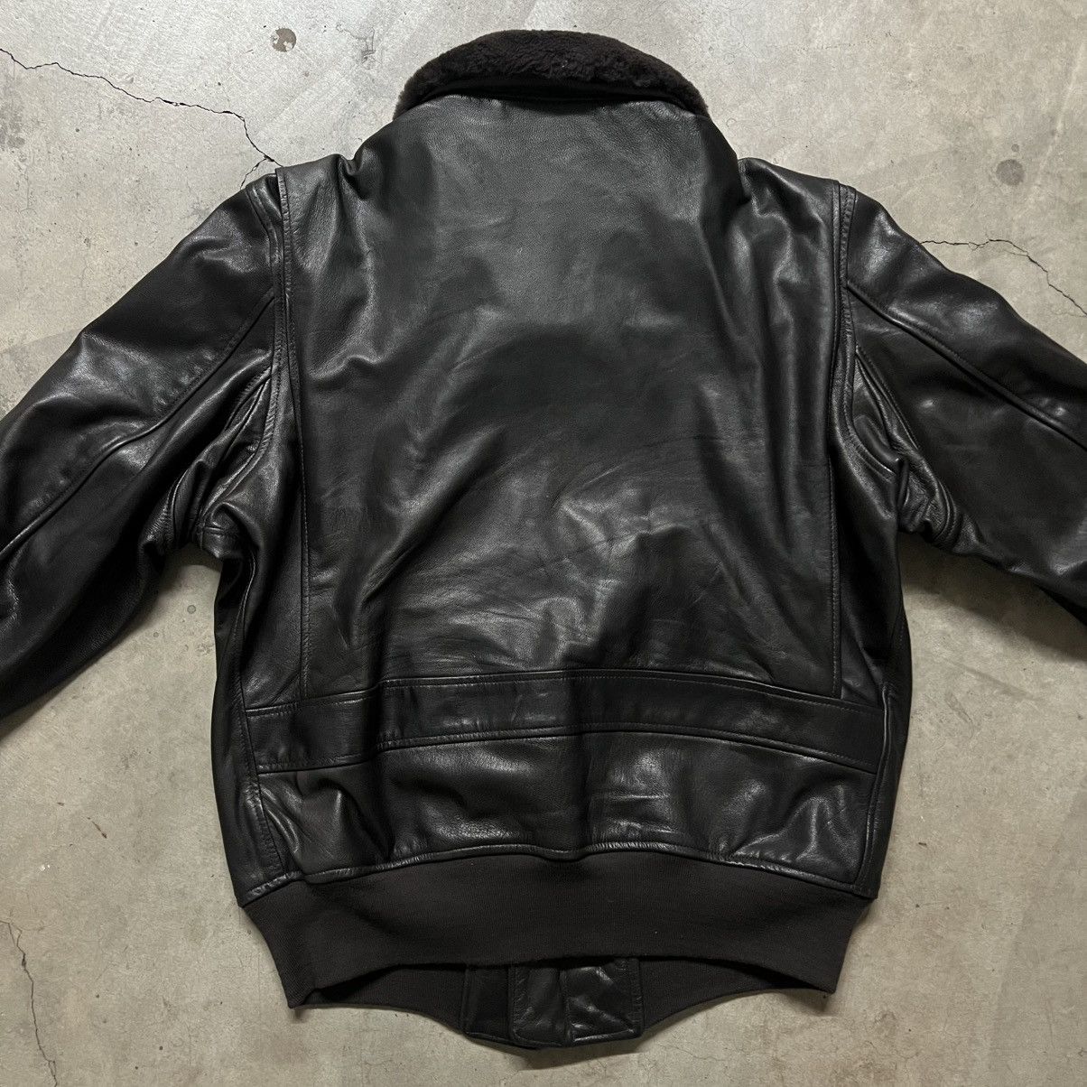 Vintage Vintage U.S. Navy G-1 COCKPIT 🇺🇸 Leather Jacket Size US L / EU 52-54 / 3 - 8 Thumbnail