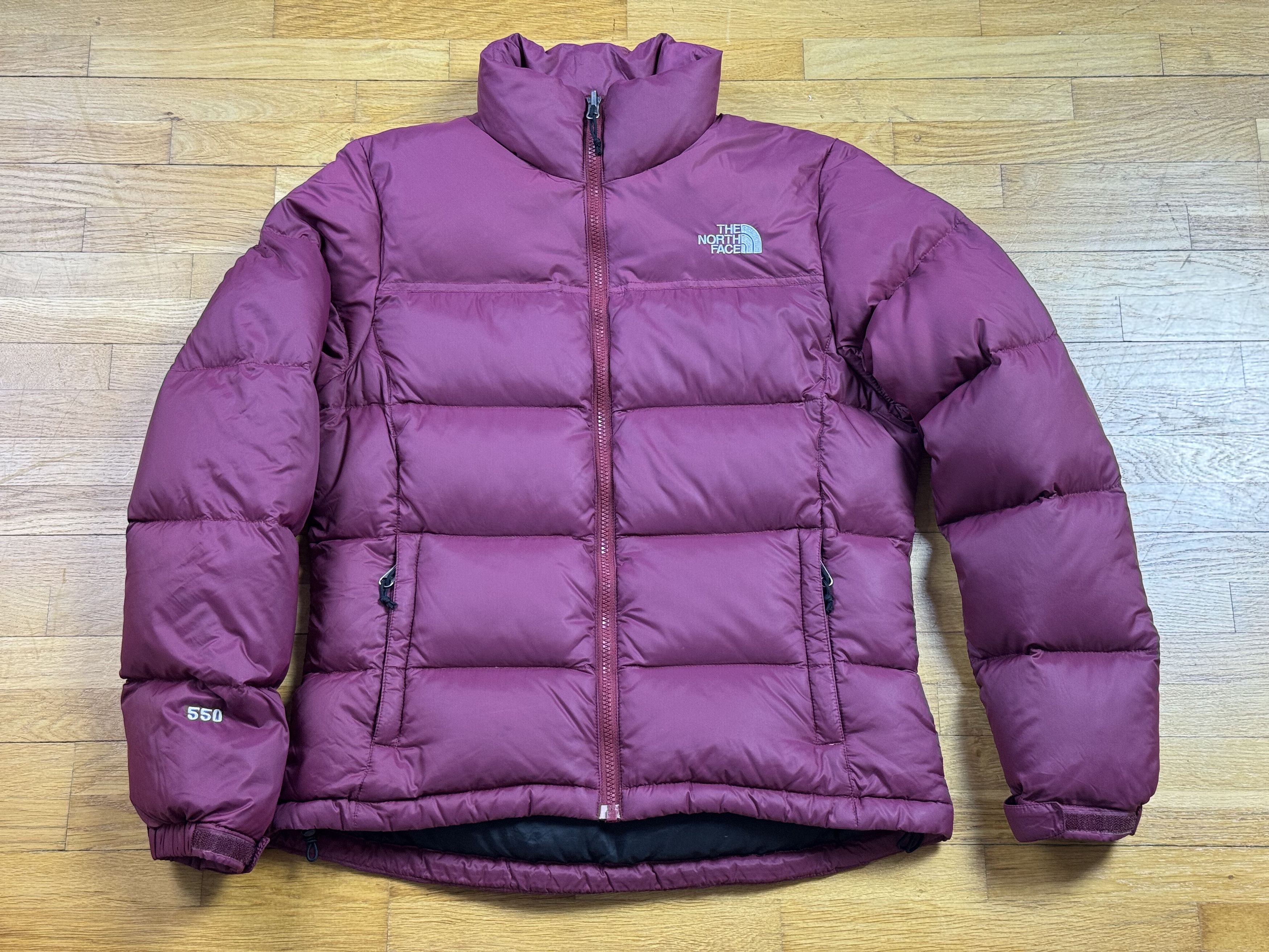 The North Face Burgundy down jacket THE NORTH FACE 550 Size M / US 6-8 / IT 42-44 - 2 Thumbnail