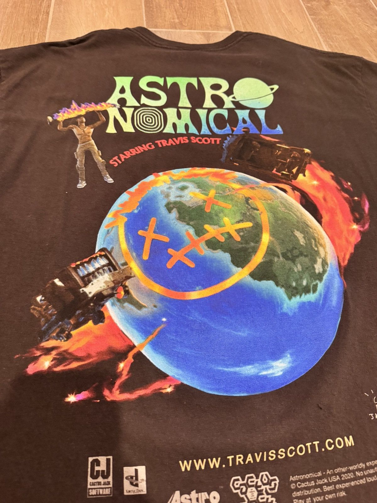 Travis Scott Travis Scott x Fortnite Gosha astrofest tee shirt large Size US L / EU 52-54 / 3 - 4 Thumbnail