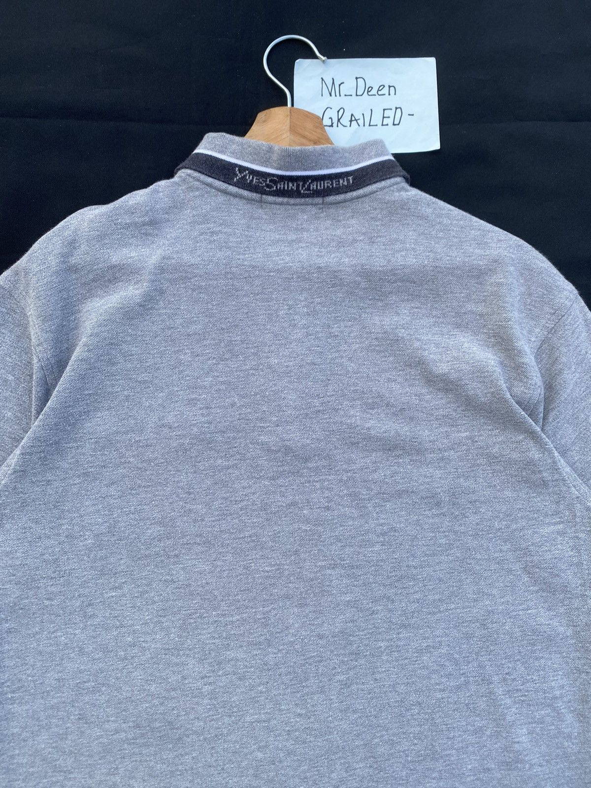 Yves Saint Laurent Rare Vintage Yves Saint Laurent YSL Polo Shirt Size US L / EU 52-54 / 3 - 20 Thumbnail