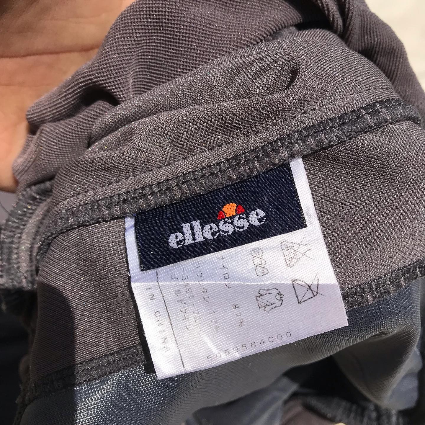 Ellesse ellesse Trackpants Smooth velvet Material in grey colour way Size US 33 - 7 Thumbnail