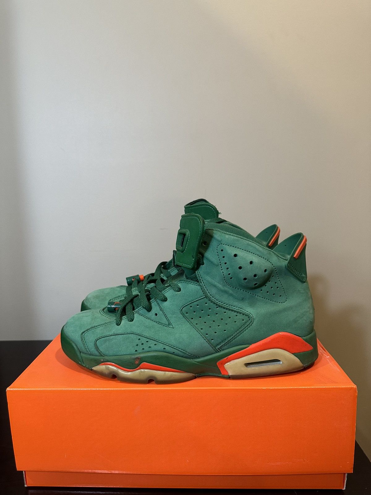 2017 Air Jordan Retro NRG 'Green Suede Gatorade'