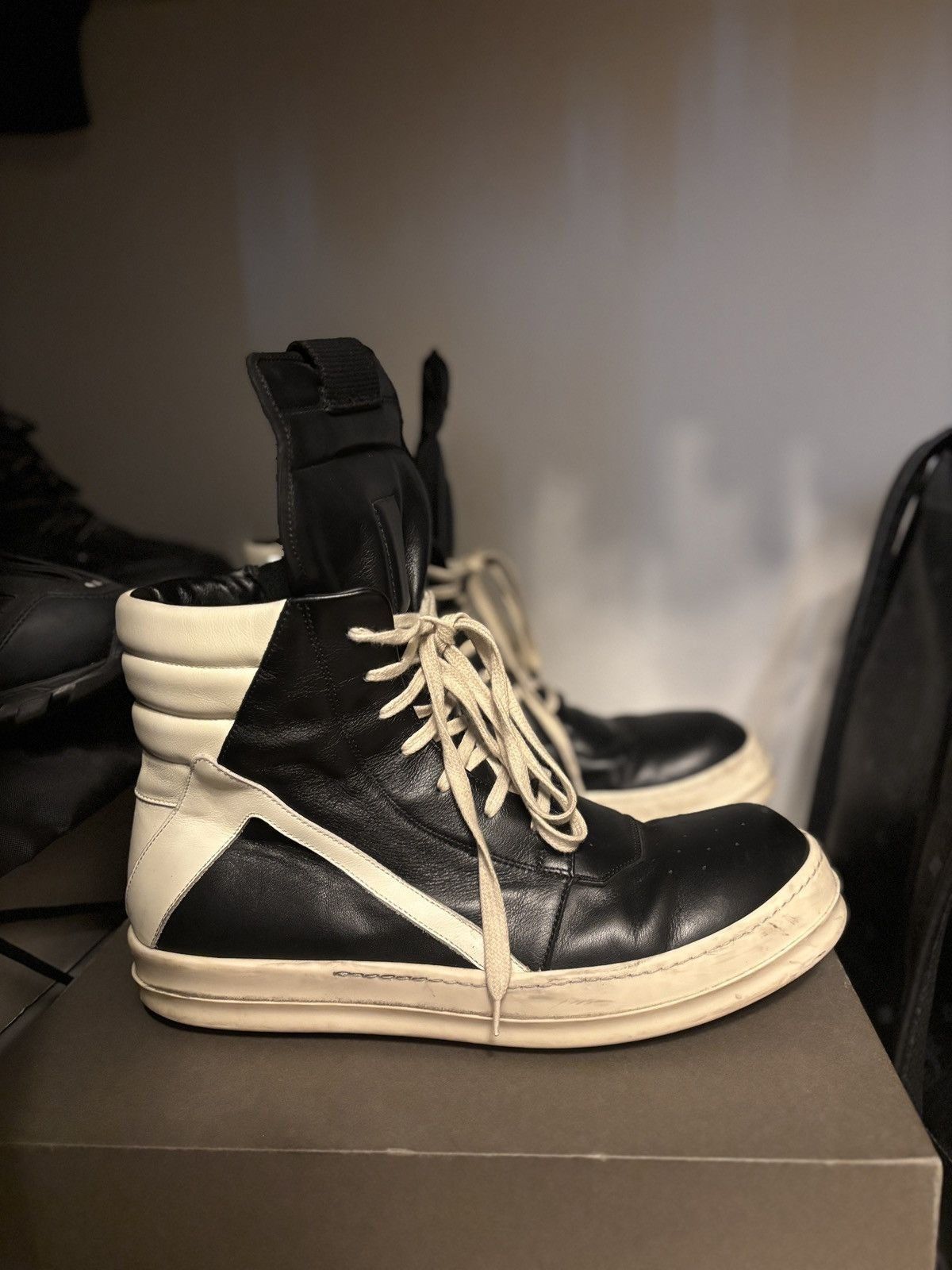 Rick Owens Rick Owens Geobaskets Size US 11 / EU 44 - 2 Thumbnail