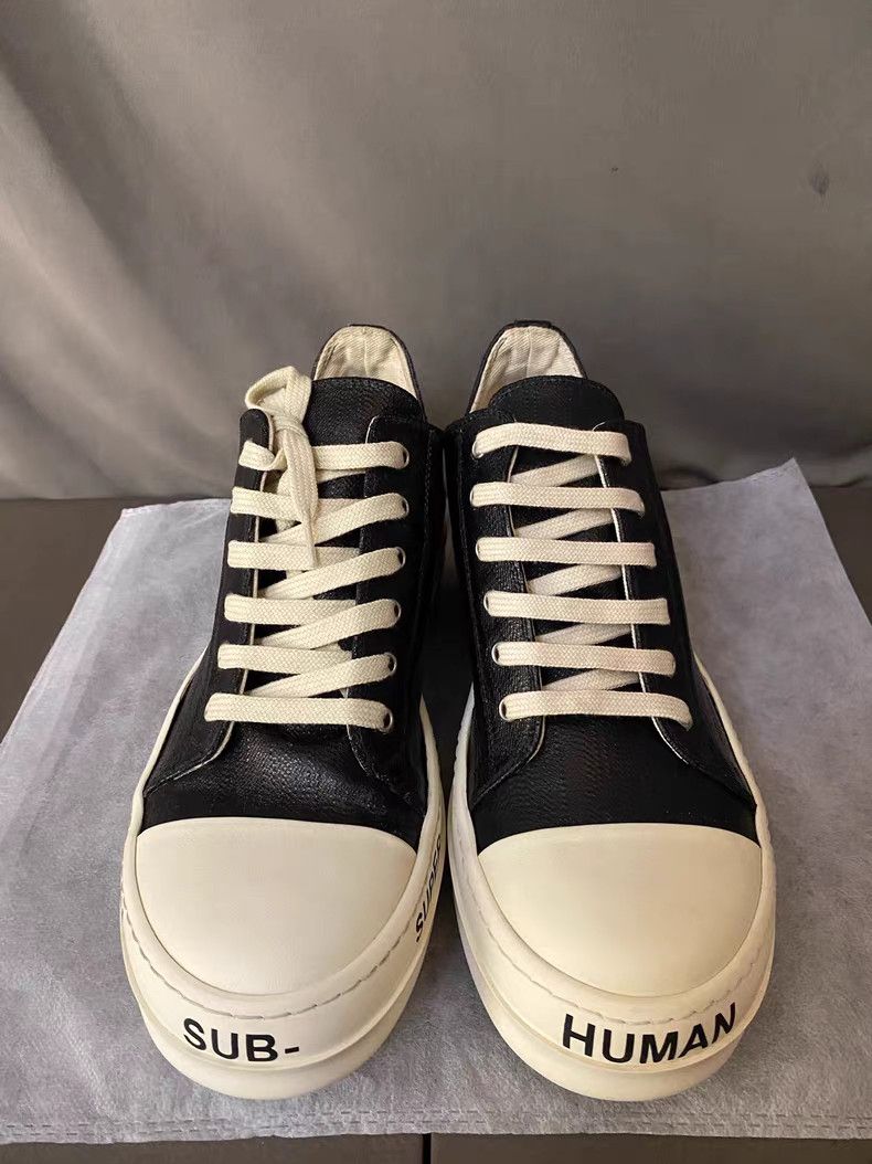 Rick Owens Rick Owens DRKSHDW Low Top Converse Size US 8 / EU 41 - 2 Thumbnail