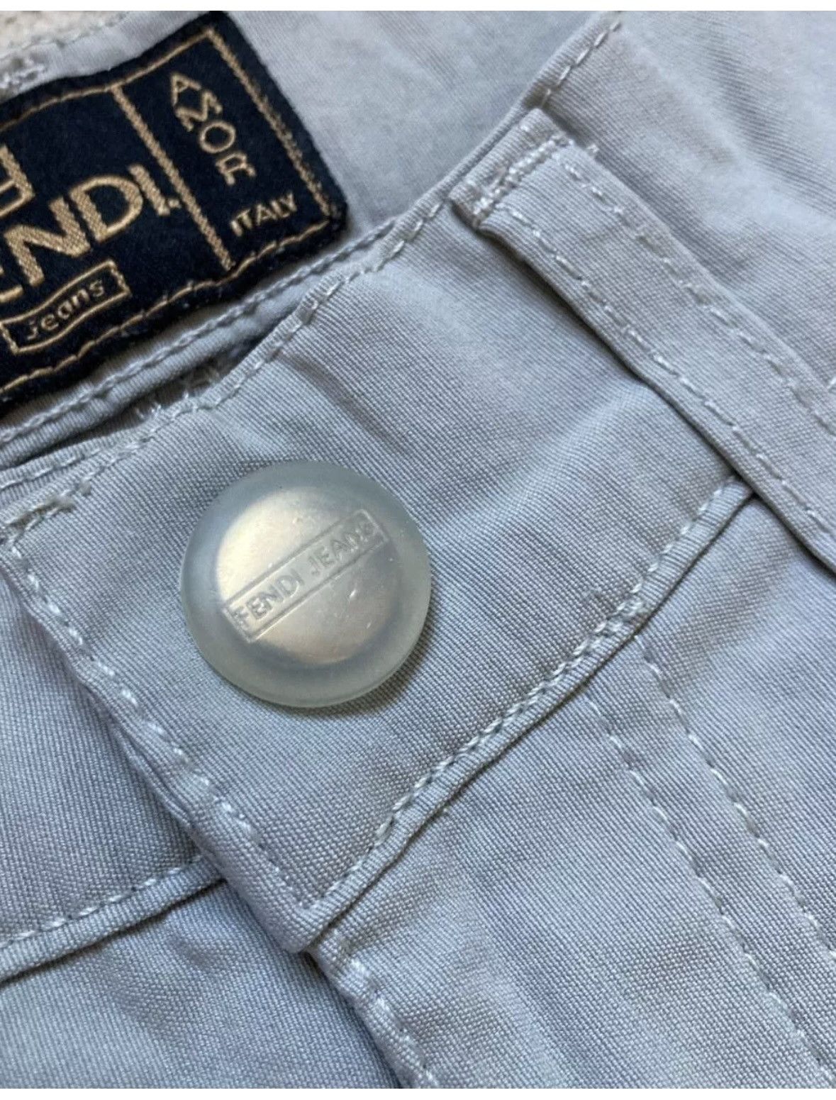 Vintage Fendi pants jeans women size M 34 Size 24" / US 00 / IT 34 - 6 Thumbnail