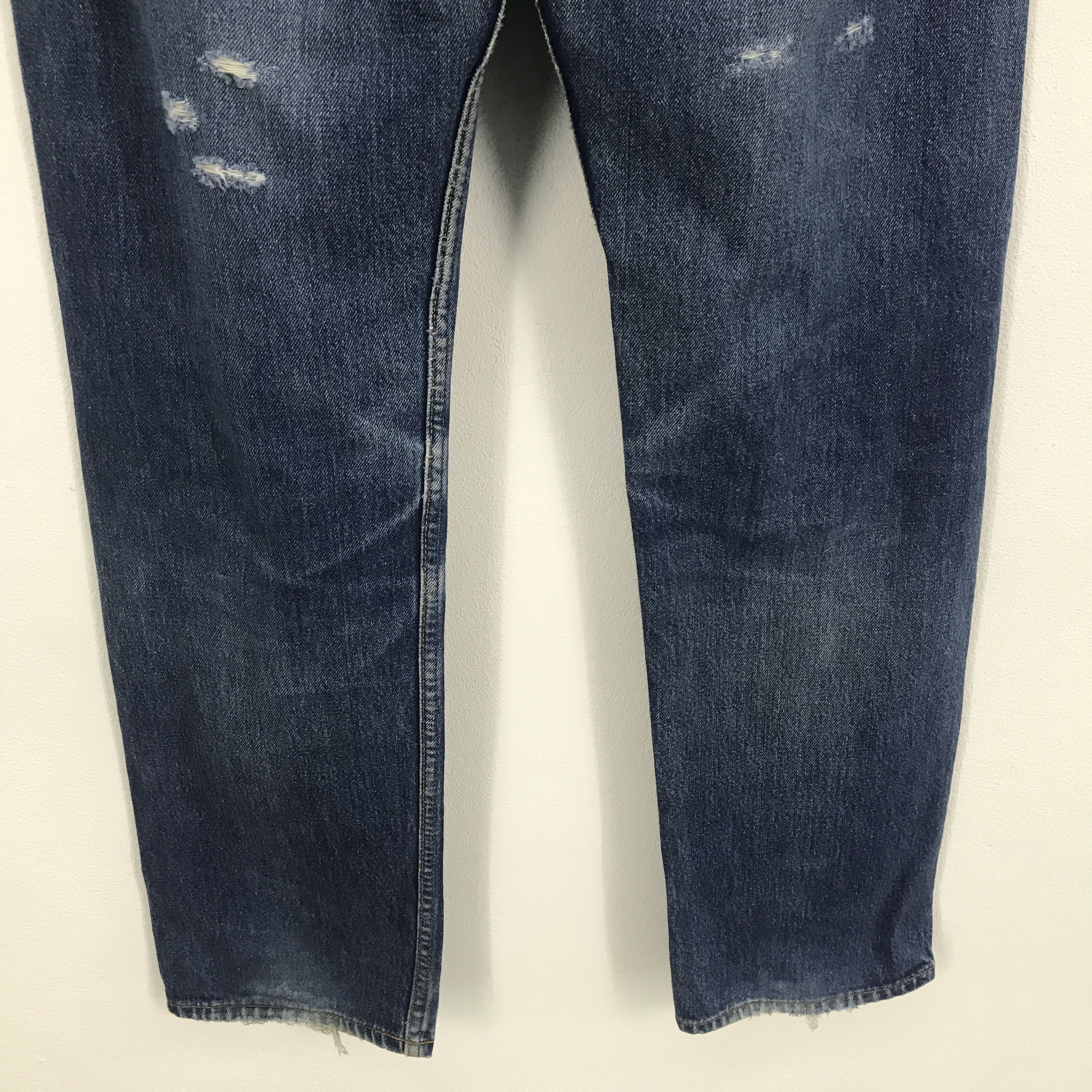 Levi's Rare Levis 501 Distressed Style Denim Jeans Size US 31 - 6 Thumbnail
