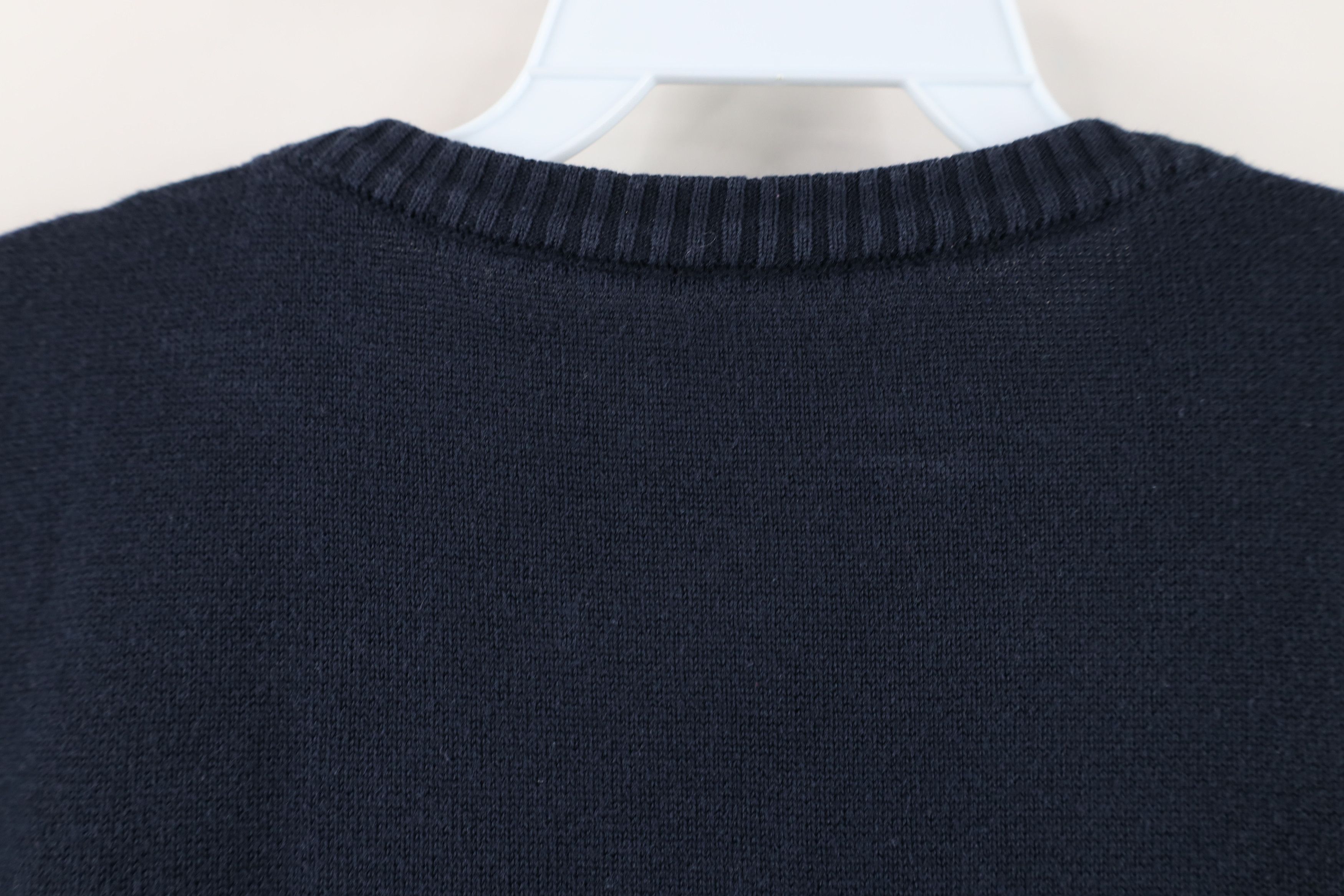 Vintage Vintage 90s Streetwear Diamond Knit V-Neck Sweater Vest Size US XL / EU 56 / 4 - 6 Thumbnail