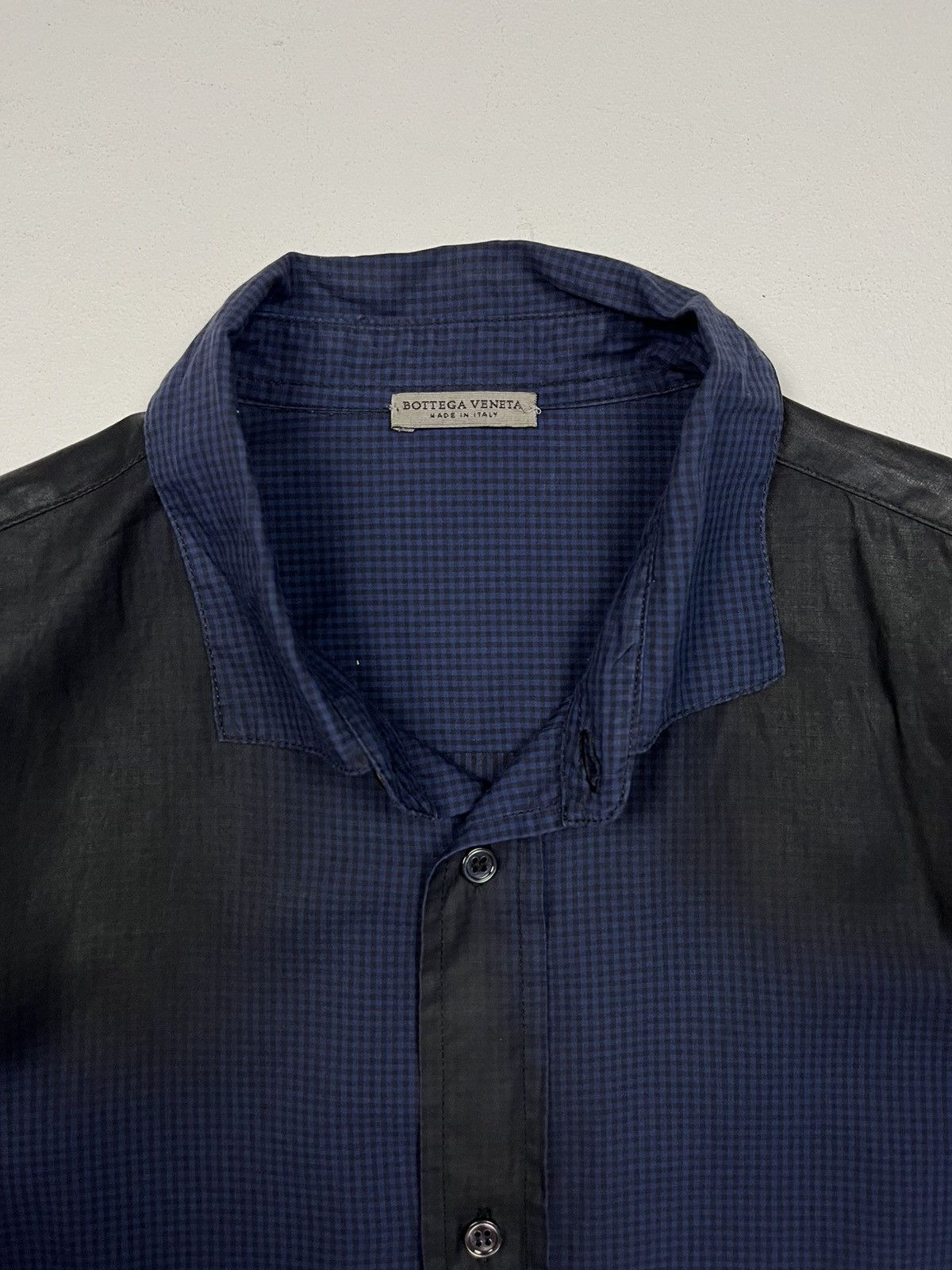 Bottega Veneta Vintage Bottega Veneta Waxed Detailing button down Shirt Size XL / US 12-14 / IT 48-50 - 8 Thumbnail