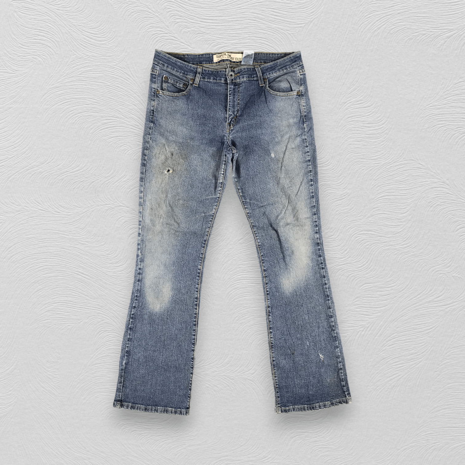 image of Levis 518 Jeans Flare Denim Kj964 in Blue, Men's (Size 36)