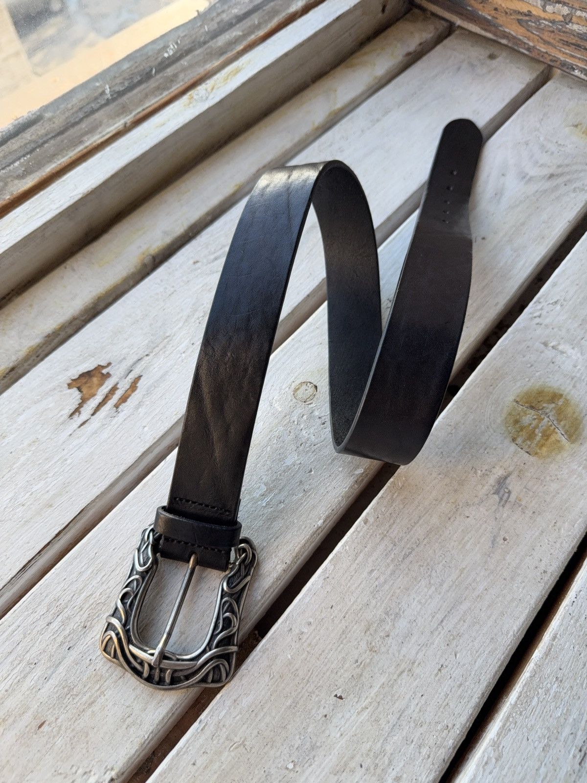 Japanese Brand 90s Y2K Avant Garde Punk Chrome Japanese Retro Style Belt Size ONE SIZE - 4 Thumbnail