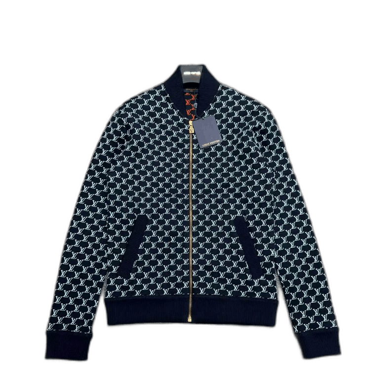 Louis Vuitton Louis Vuitton Knit Jacket with Logo-yf Size US XS / EU 42 / 0 - 1 Thumbnail