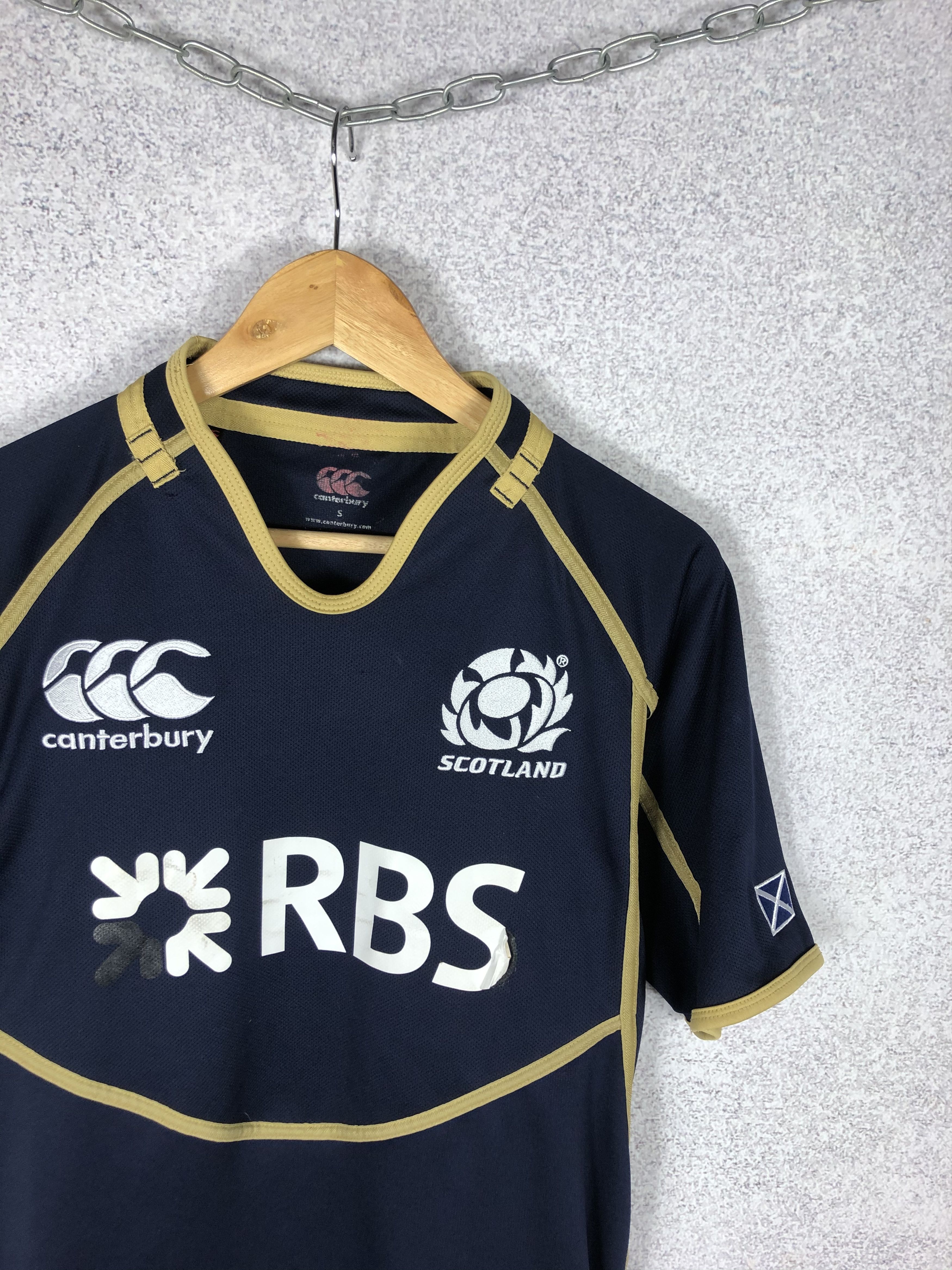 Vintage Vintage Scotland National Team Rugby Shirt Jersey Canterbury Size US S / EU 44-46 / 1 - 2 Thumbnail