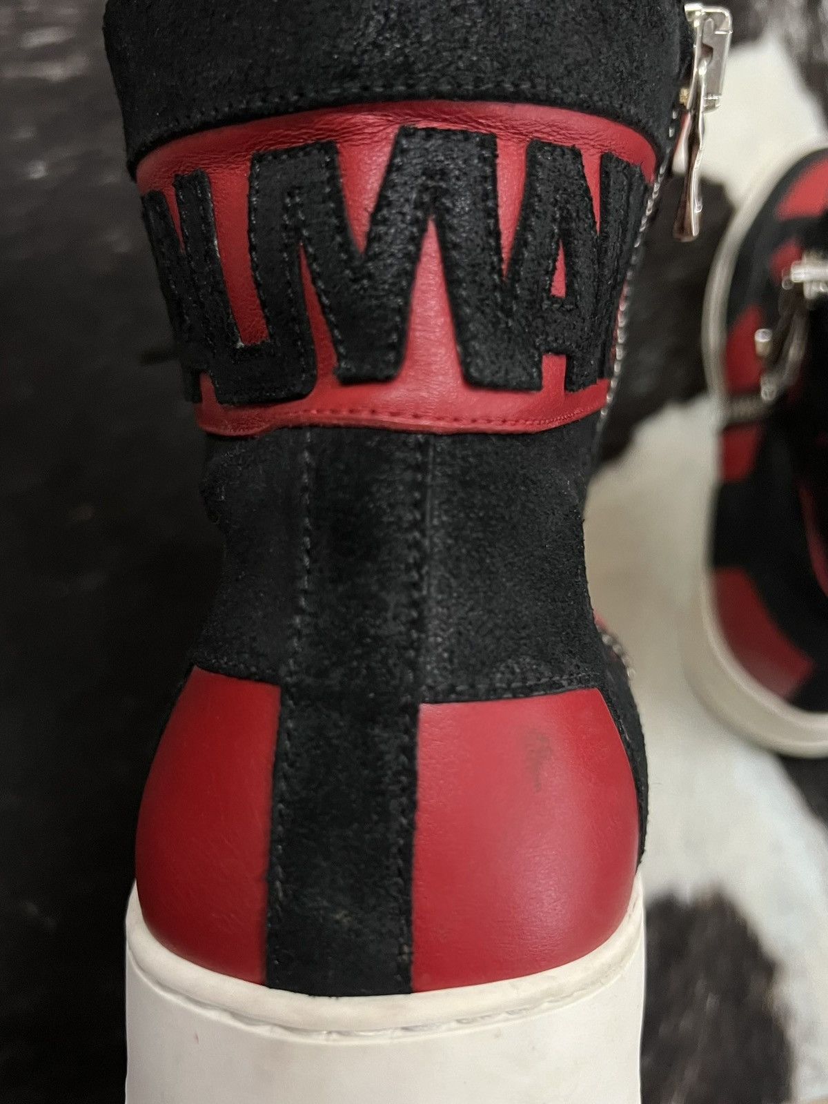 Balmain Balmain FW15 Bred Logo Dunks Size US 9 / EU 42 - 8 Thumbnail