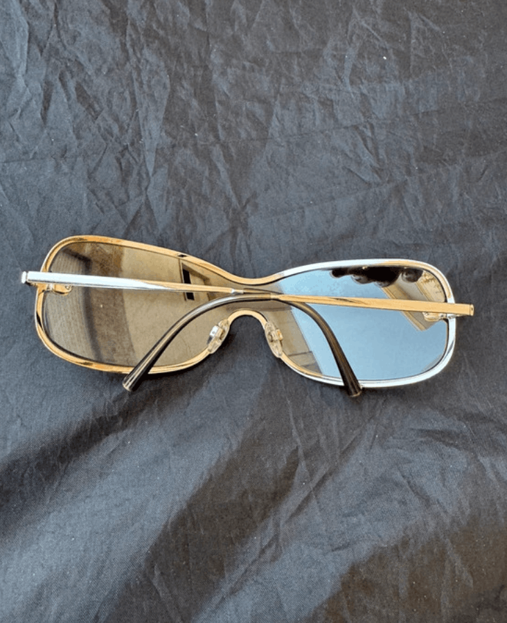 Chanel CHANEL Sunglasses 4064 Mask Rhinestone 4017 Size ONE SIZE - 4 Thumbnail