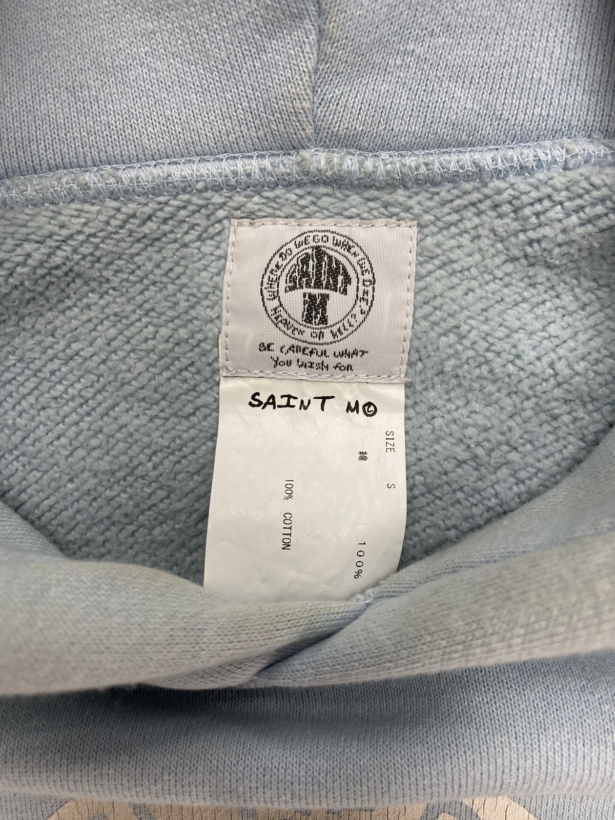 Saint Michael Saint Michael angel of death hoodie light blue small Size US S / EU 44-46 / 1 - 5 Thumbnail