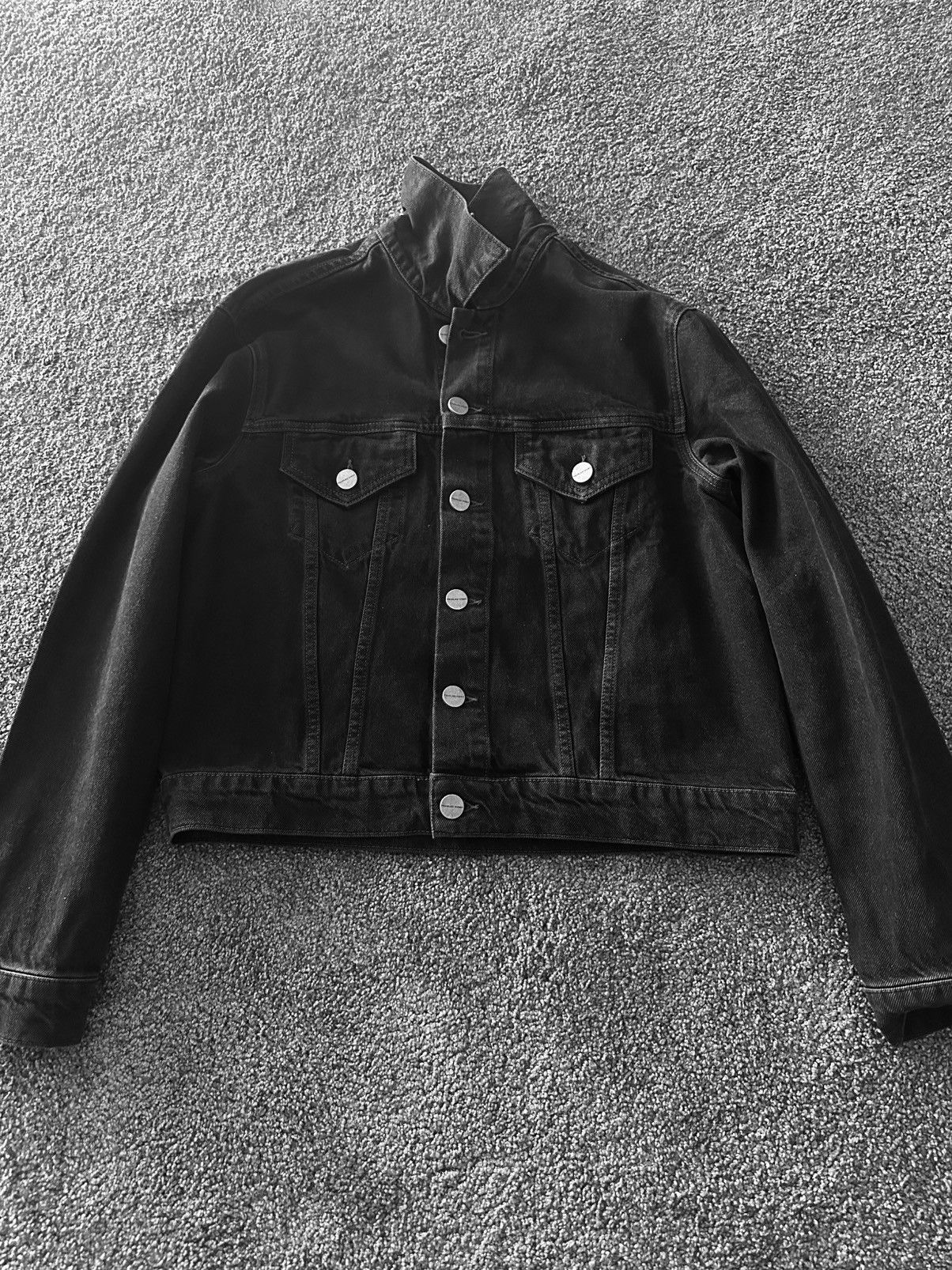 Pearled Ivory Pearled Ivory Shadow Trucker Jacket - Small Size US S / EU 44-46 / 1 - 2 Thumbnail