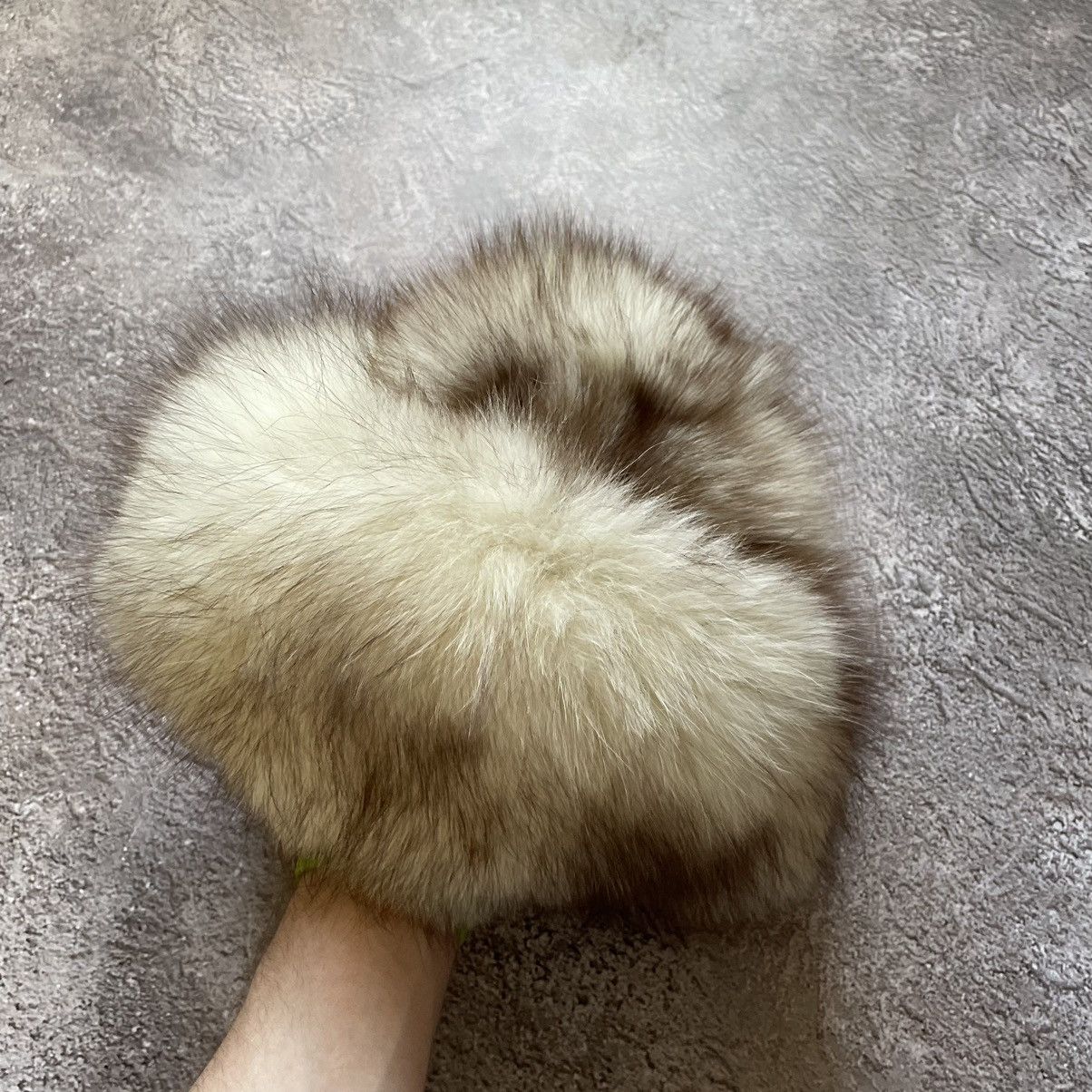 Vintage Vintage 90s Mohair Fuzzy Beanie Grunge Indie Alt Bleached OS Size ONE SIZE - 1 Thumbnail