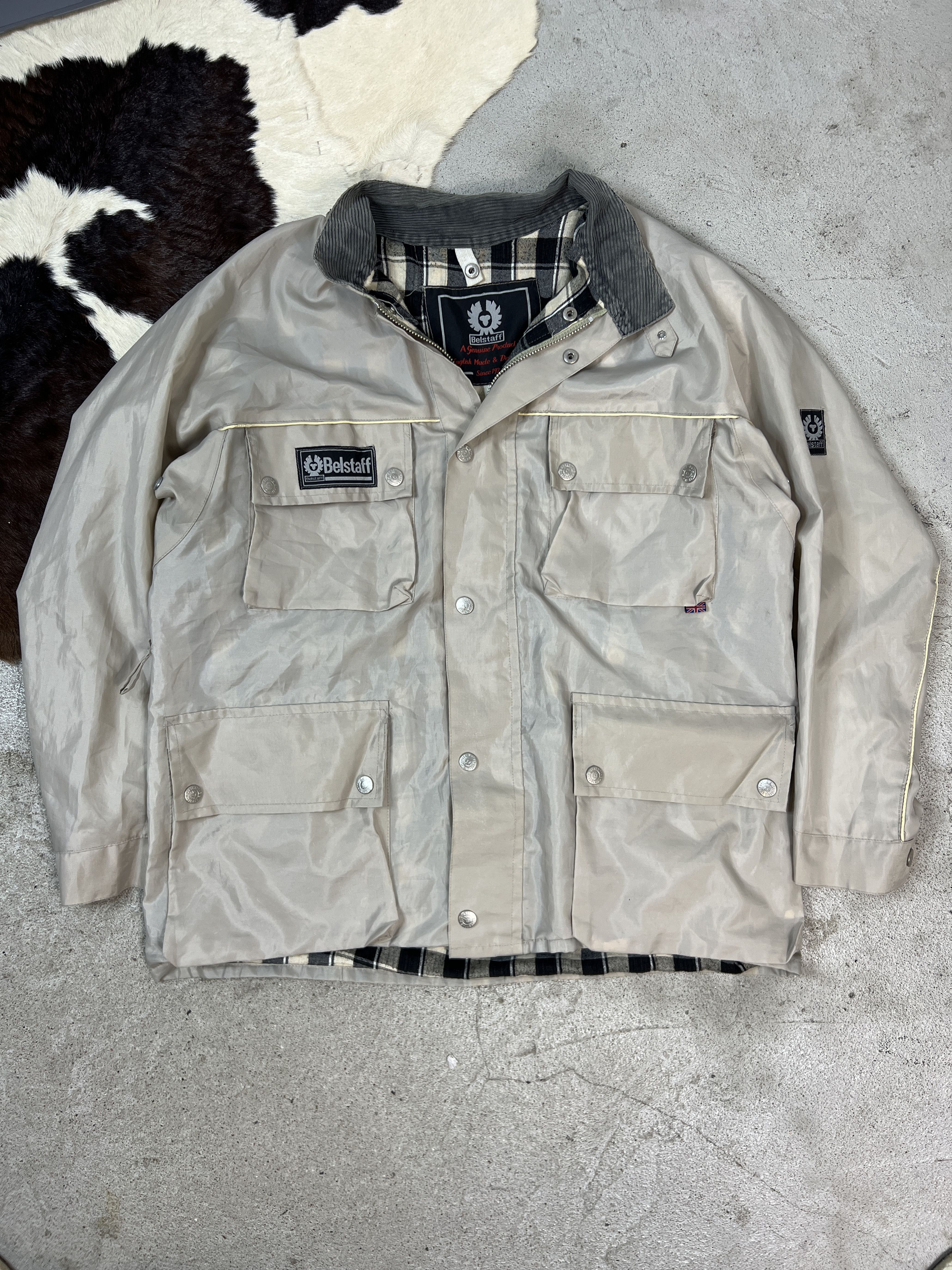 Belstaff × Vintage Vintage Belstaff Jacket Size US XL / EU 56 / 4 - 1 Thumbnail