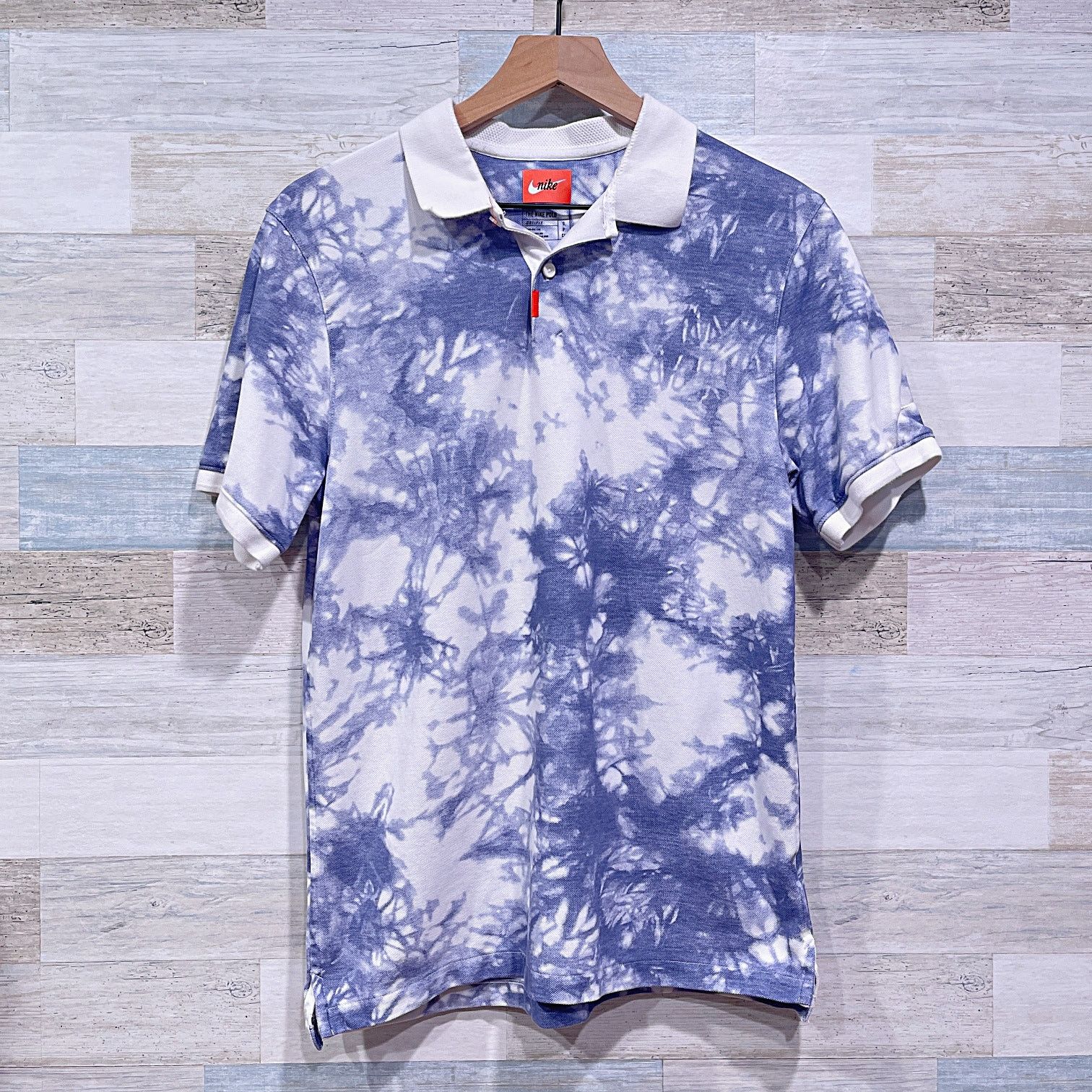 Nike Nike Golf Pique Knit Polo Shirt Blue Tie Dye Dri Fit Mens S Size US S / EU 44-46 / 1 - 1 Thumbnail