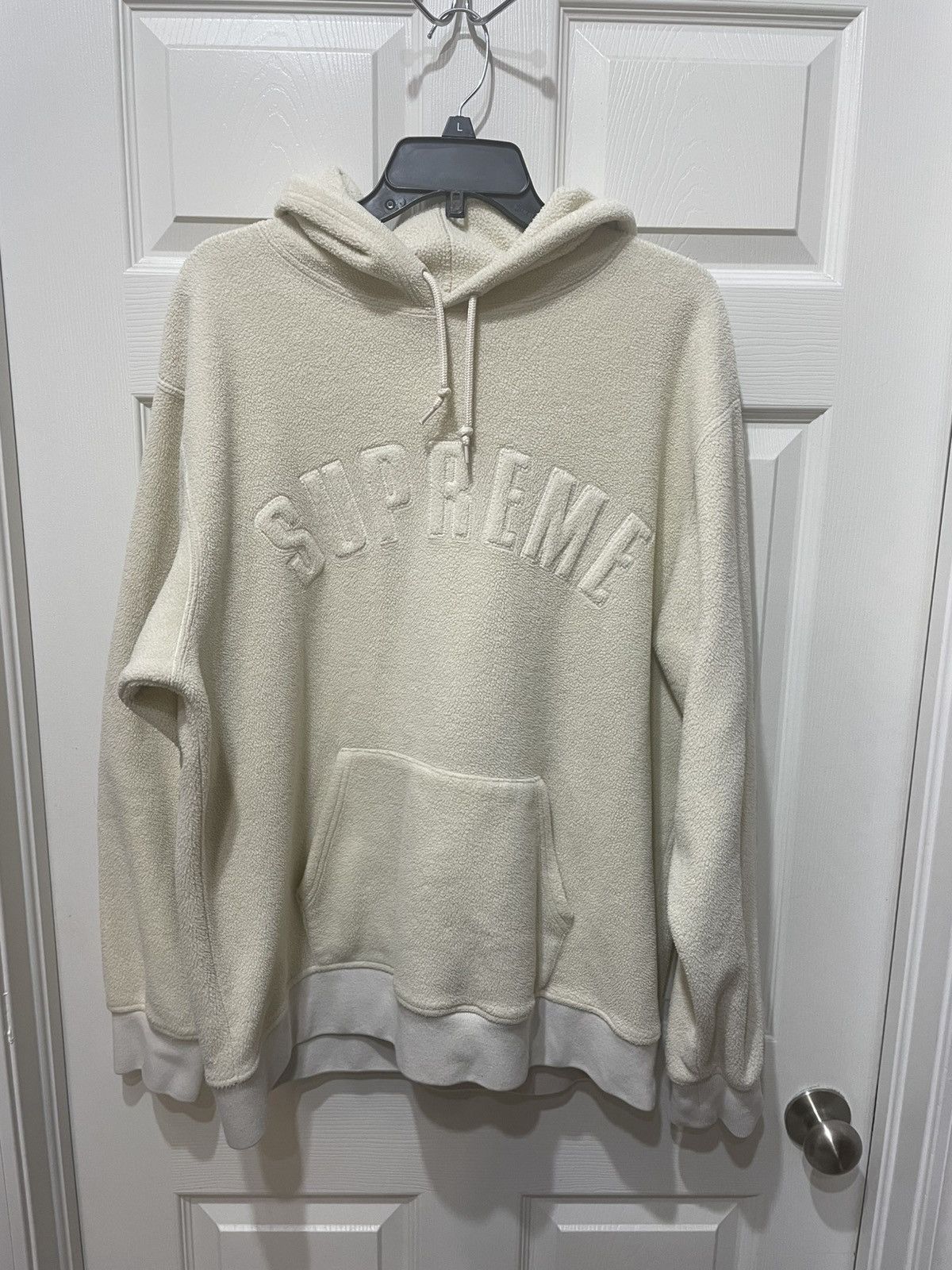 Polartec × Supreme Supreme x Polartec Beige Hoodie (FW18) Size US L / EU 52-54 / 3 - 1 Thumbnail