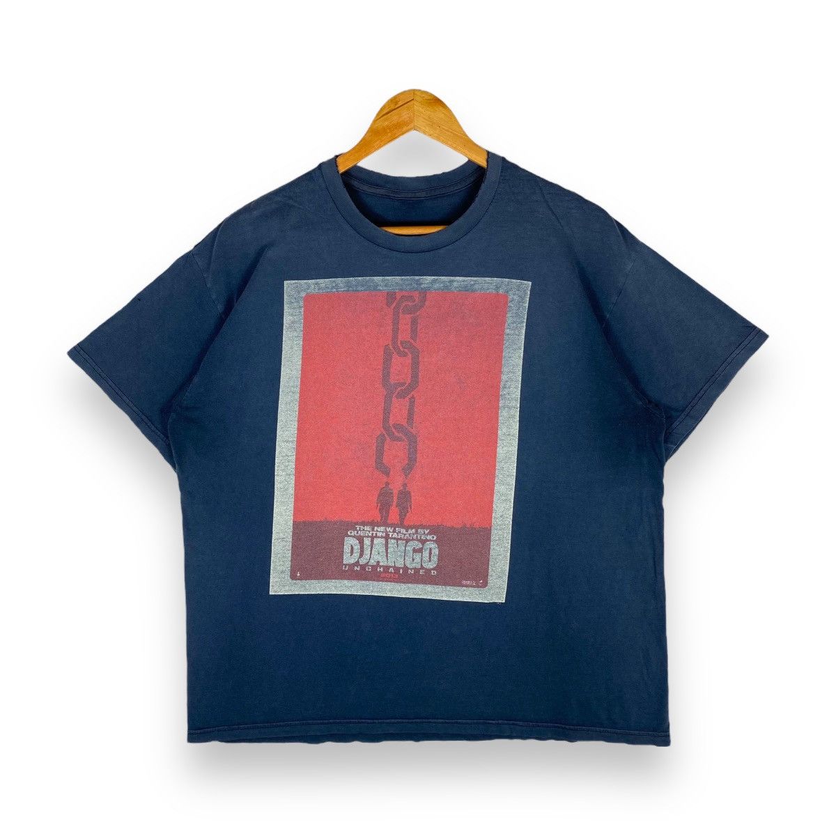 VINTAGE DJANGO UNCHAINED MOVIE BY QUENTIN TARANTINO TEE