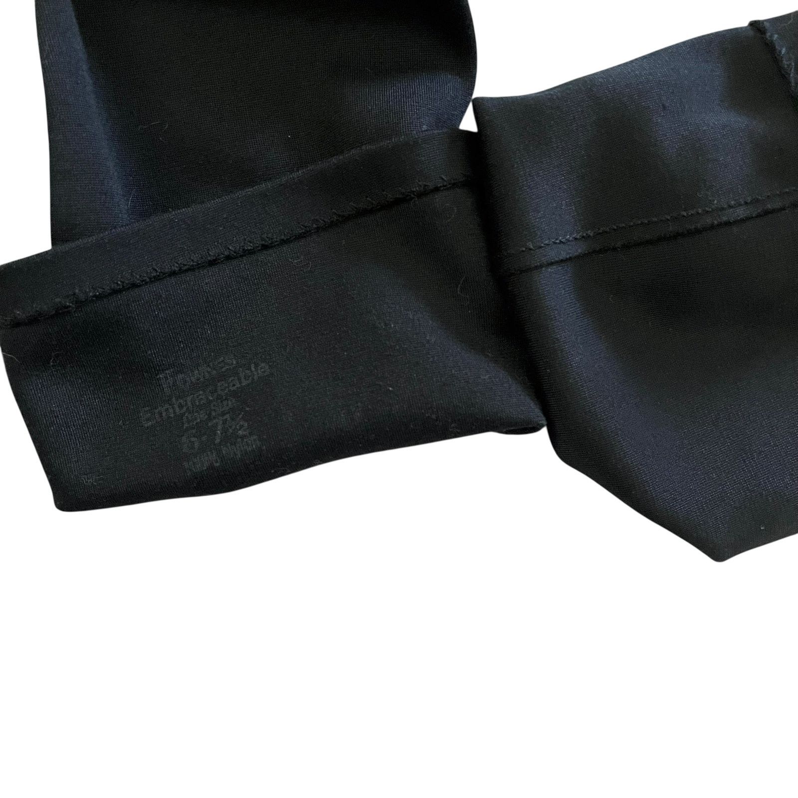 Vintage Vintage Fownes Embraceable Black Long Formal Gloves 19" S/M Size ONE SIZE - 5 Thumbnail