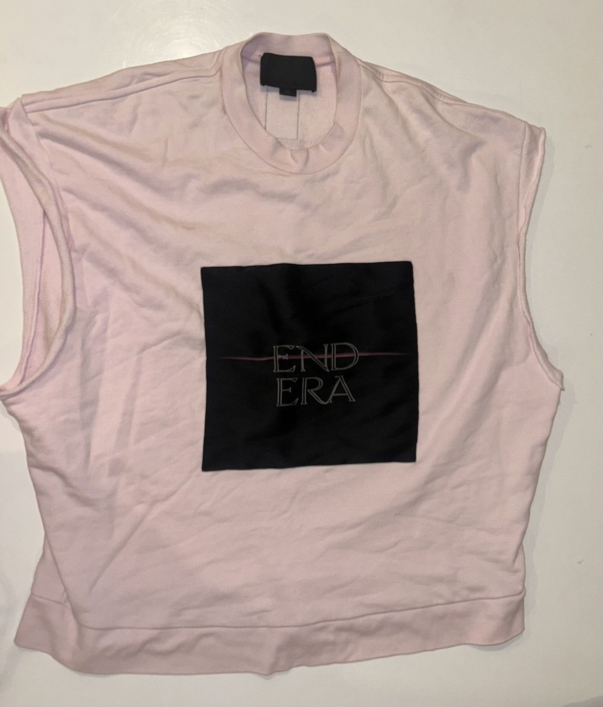 Alexander Wang Alexander Wang Light Pink Sleeveless Muscle Sweatshirt Tee Size M / US 6-8 / IT 42-44 - 2 Thumbnail