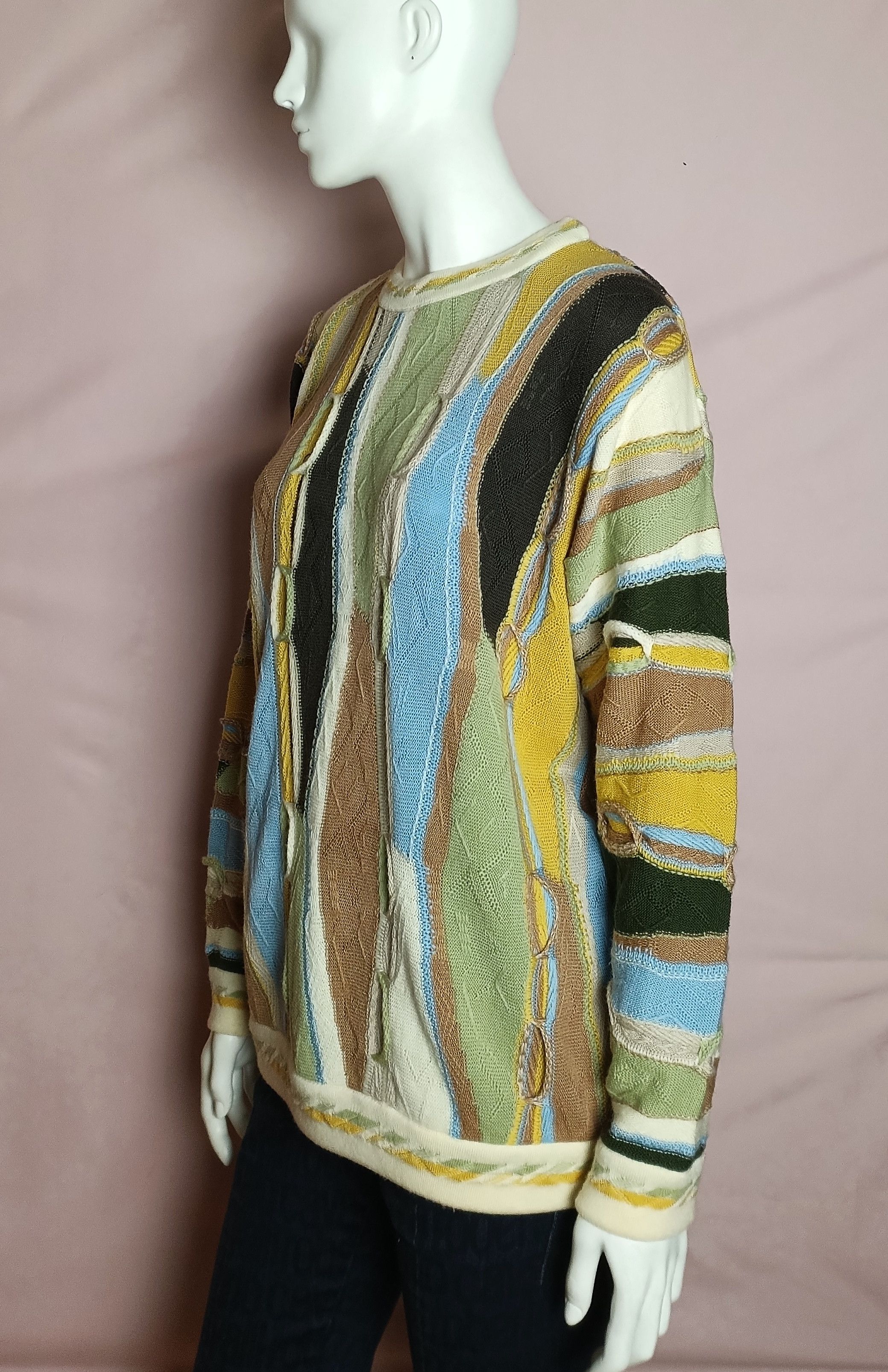 Other PURELY Merino Wool Australia Coogi Style Sweater Size L Size US L / EU 52-54 / 3 - 3 Thumbnail