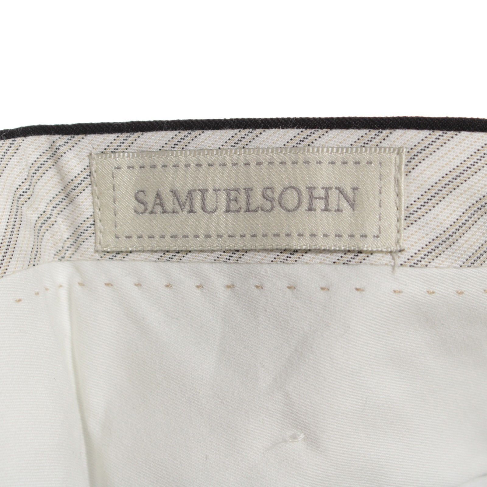 Samuelsohn Samuelsohn New with tags Dress Pants Size 37 US In Black Size US 37 - 8 Thumbnail