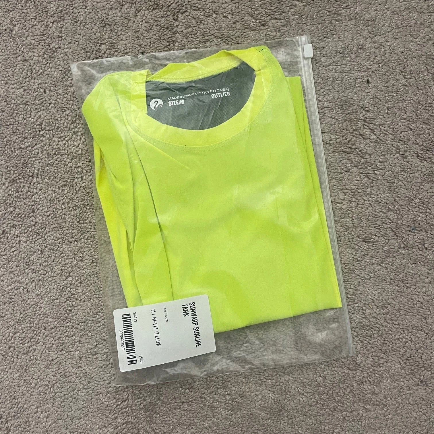 Outlier Experiment 531 Sunwarp Sunline Tank NEW Size US M / EU 48-50 / 2 - 1 Thumbnail