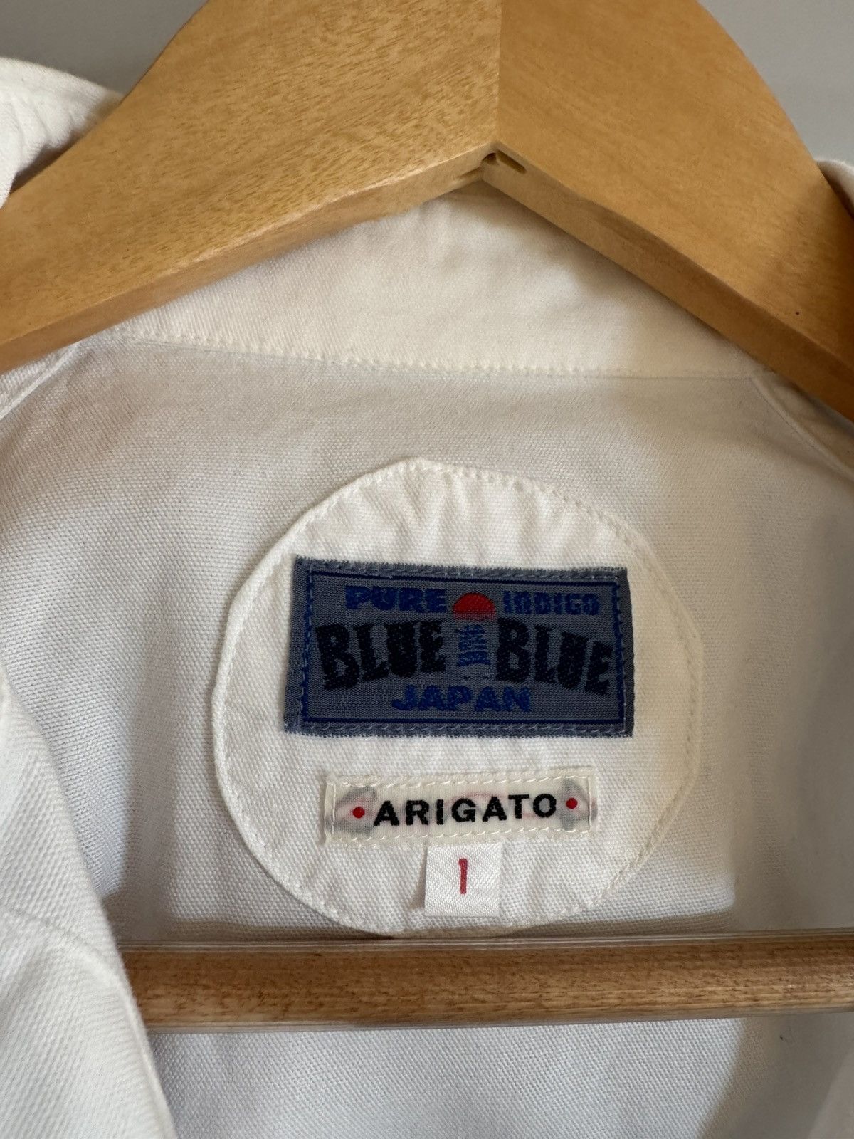 Blue Blue Japan Blue Blue Japan - Collar Shirt White Size US S / EU 44-46 / 1 - 6 Thumbnail