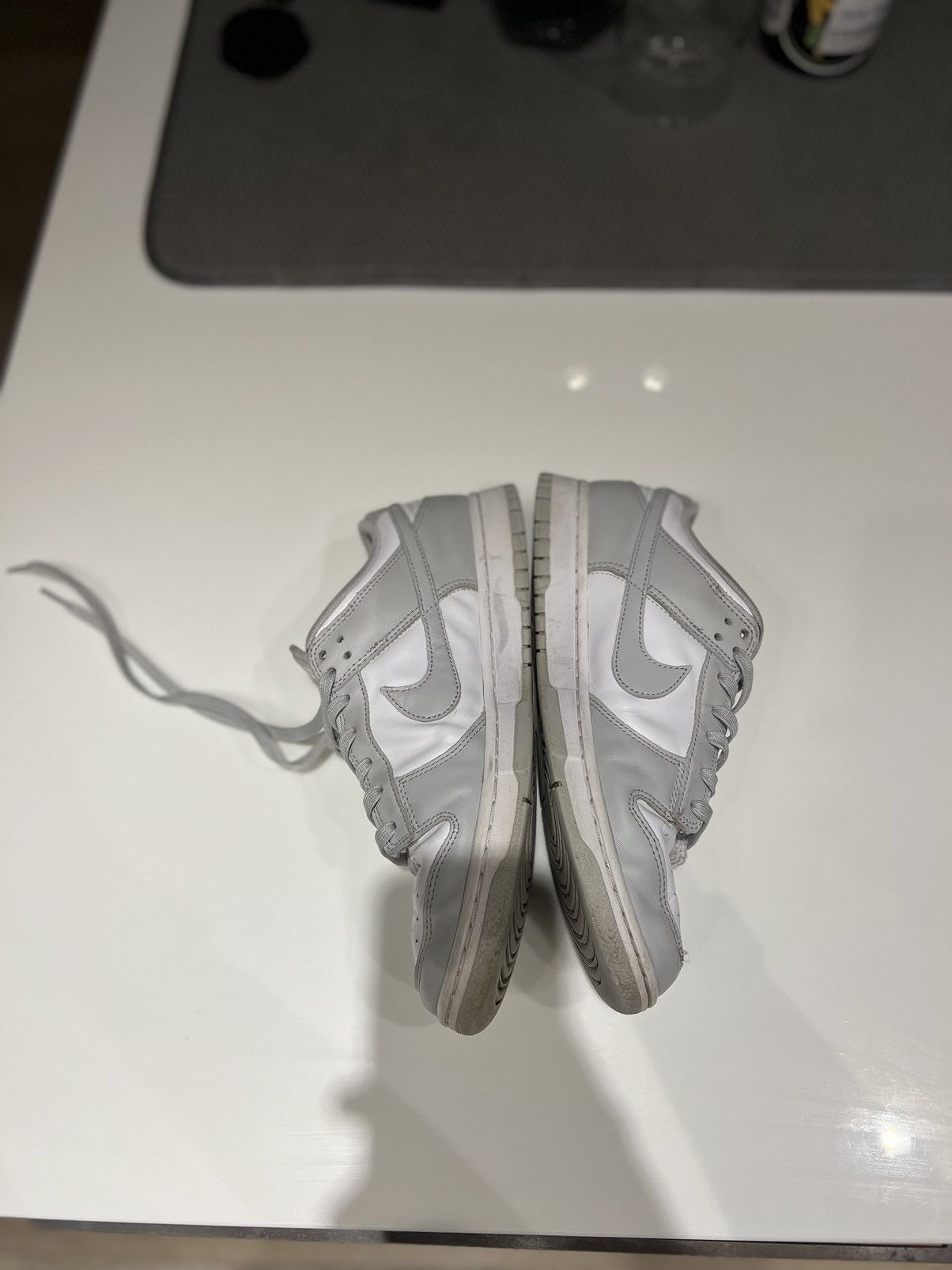 Nike Nike Dunk Low “Grey Fog” Size US 10 / EU 43 - 4 Thumbnail