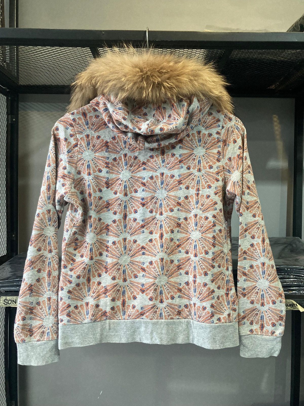 Japanese Brand Japanese Furry Geometric Kaleidoscope Faux Fuzzy Y2k Cozy Size M / US 6-8 / IT 42-44 - 7 Thumbnail