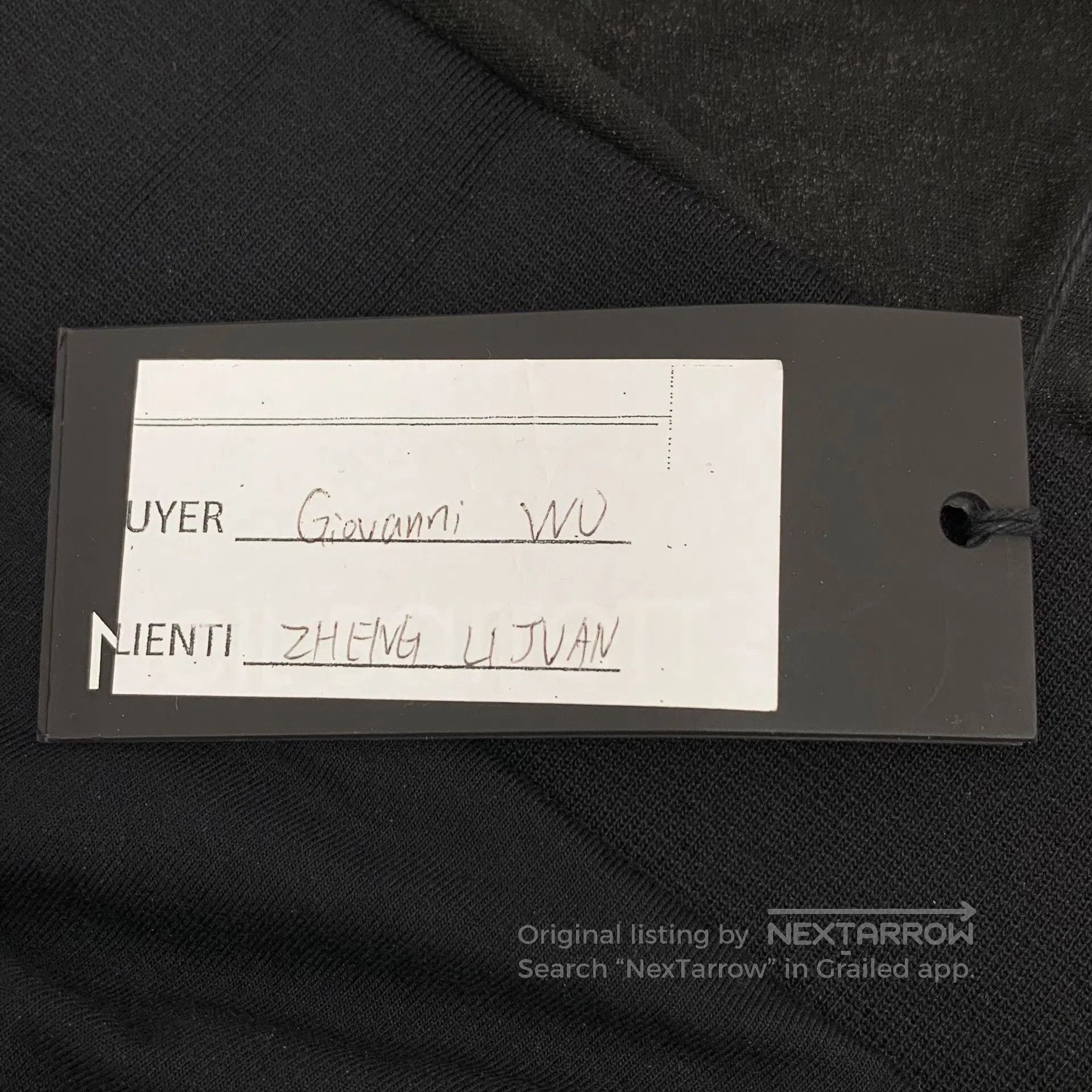 Neil Barrett Neil Barrett Black cotton long-sleeved sweatshirt with lig Size US L / EU 52-54 / 3 - 6 Thumbnail