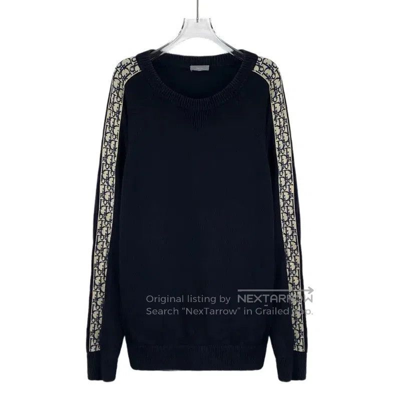 Dior Dior Black Cotton Men's Sweater . Size US L / EU 52-54 / 3 - 1 Thumbnail