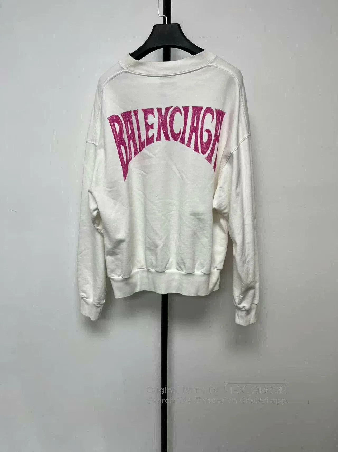 Balenciaga balenciaga paris graphic crewneck sweatshirt. Size XXS / US 00 / IT 34 - 3 Thumbnail