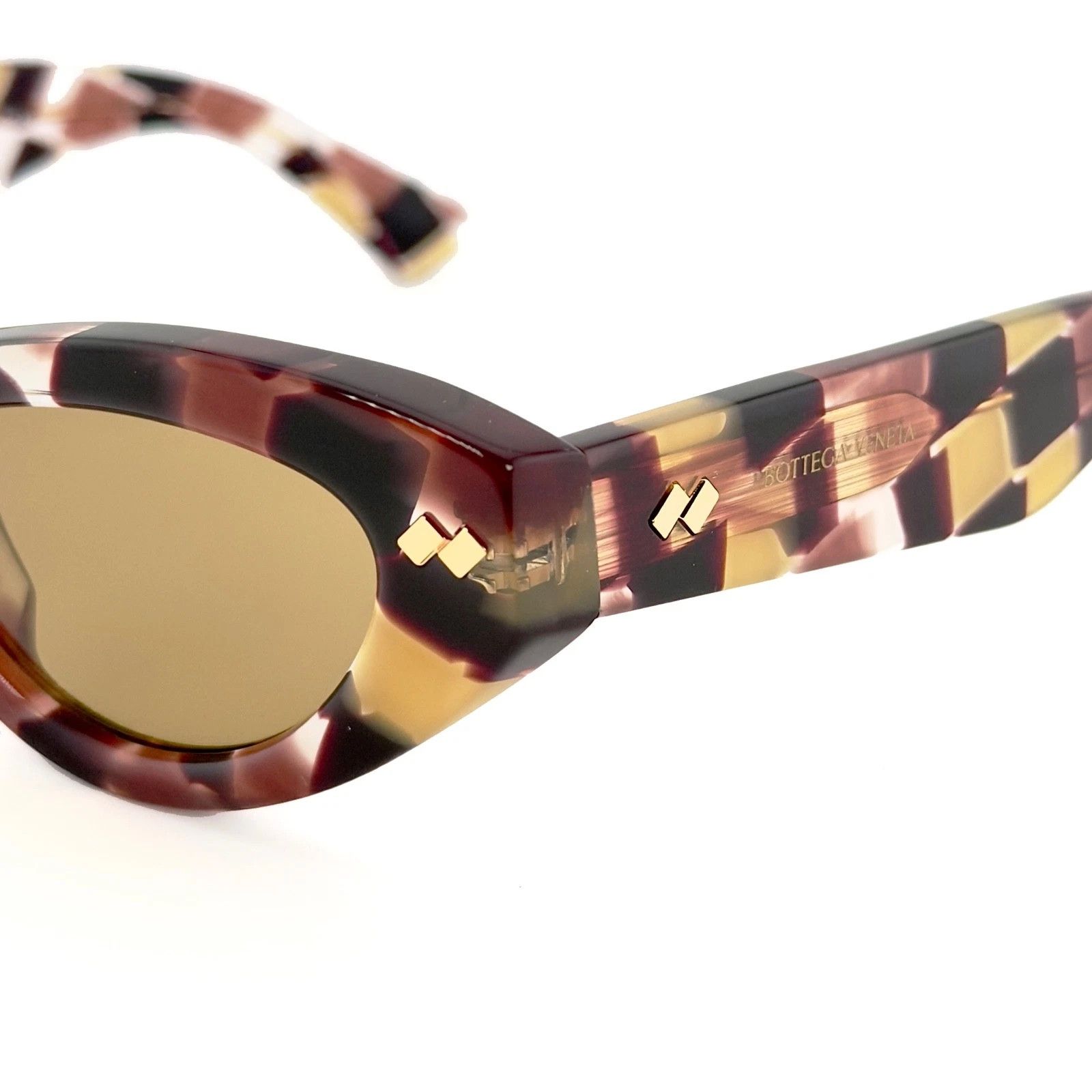 Bottega Veneta BOTTEGA VENETA 1350 BV1350S DIZZY Intrecciato Sunglass 003 Size ONE SIZE - 4 Thumbnail
