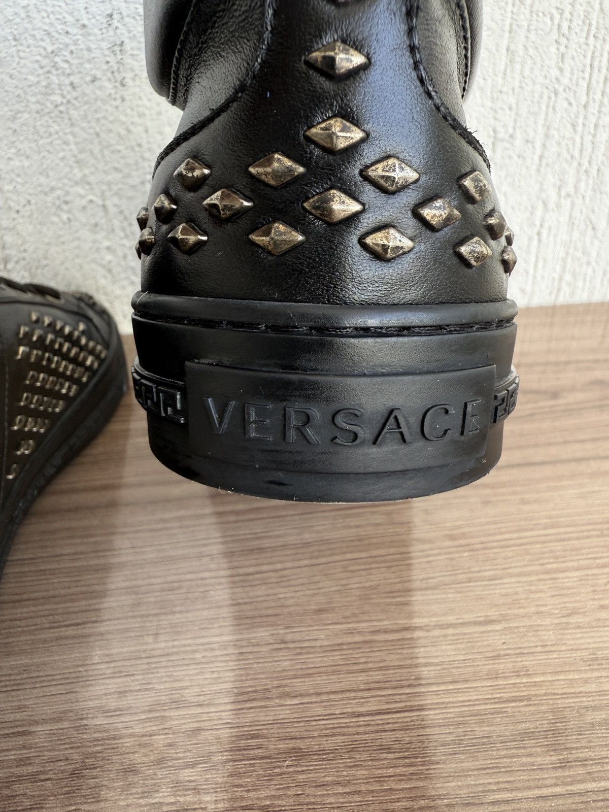 Versace Studded medusa trainers🔥🔥like tyson,🕷️ Size US 7.5 / EU 40-41 - 20 Thumbnail