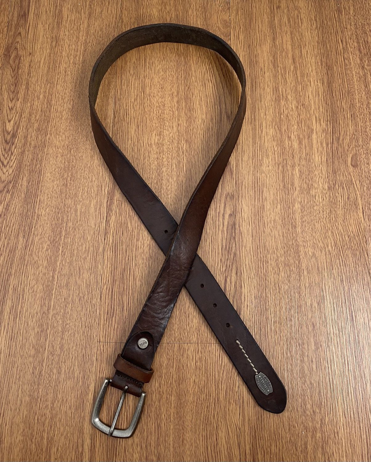 Guess Vintage guess leather belt Size ONE SIZE - 1 Thumbnail