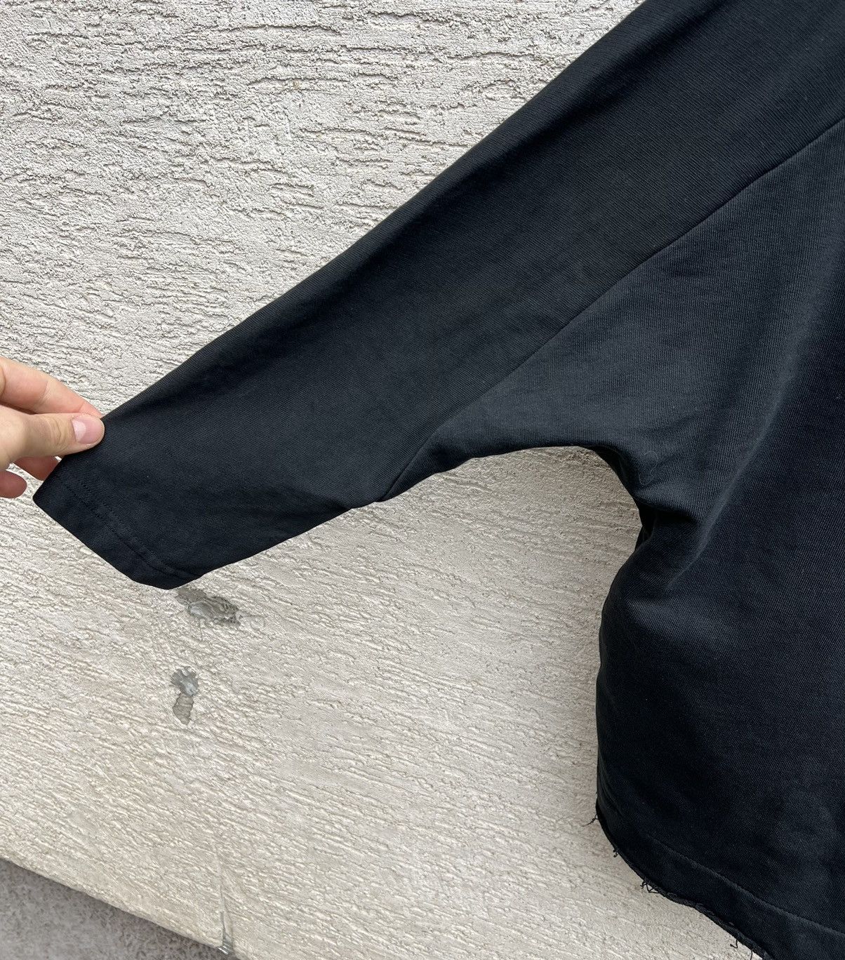 Vintage Nuovo Borgo Avant Garde Black Oversized Sweatshirt Size M / US 6-8 / IT 42-44 - 5 Thumbnail