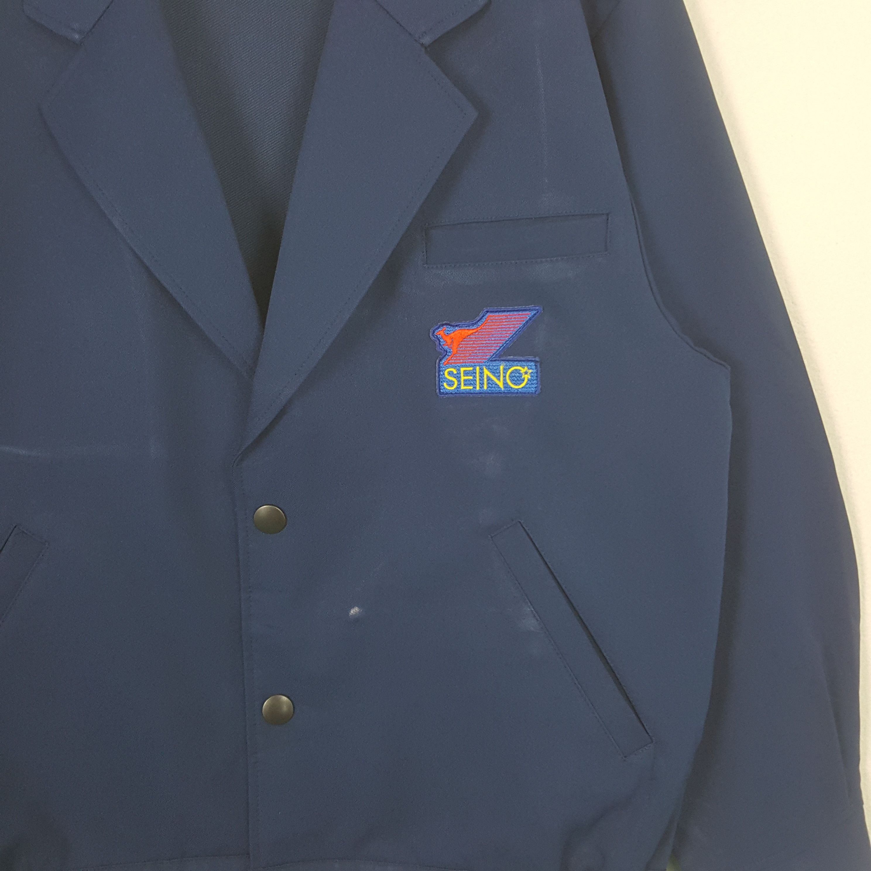 Japanese Brand Vintage Seino Japanese Uniform Transport Jacket C302N4 Size US M / EU 48-50 / 2 - 2 Thumbnail