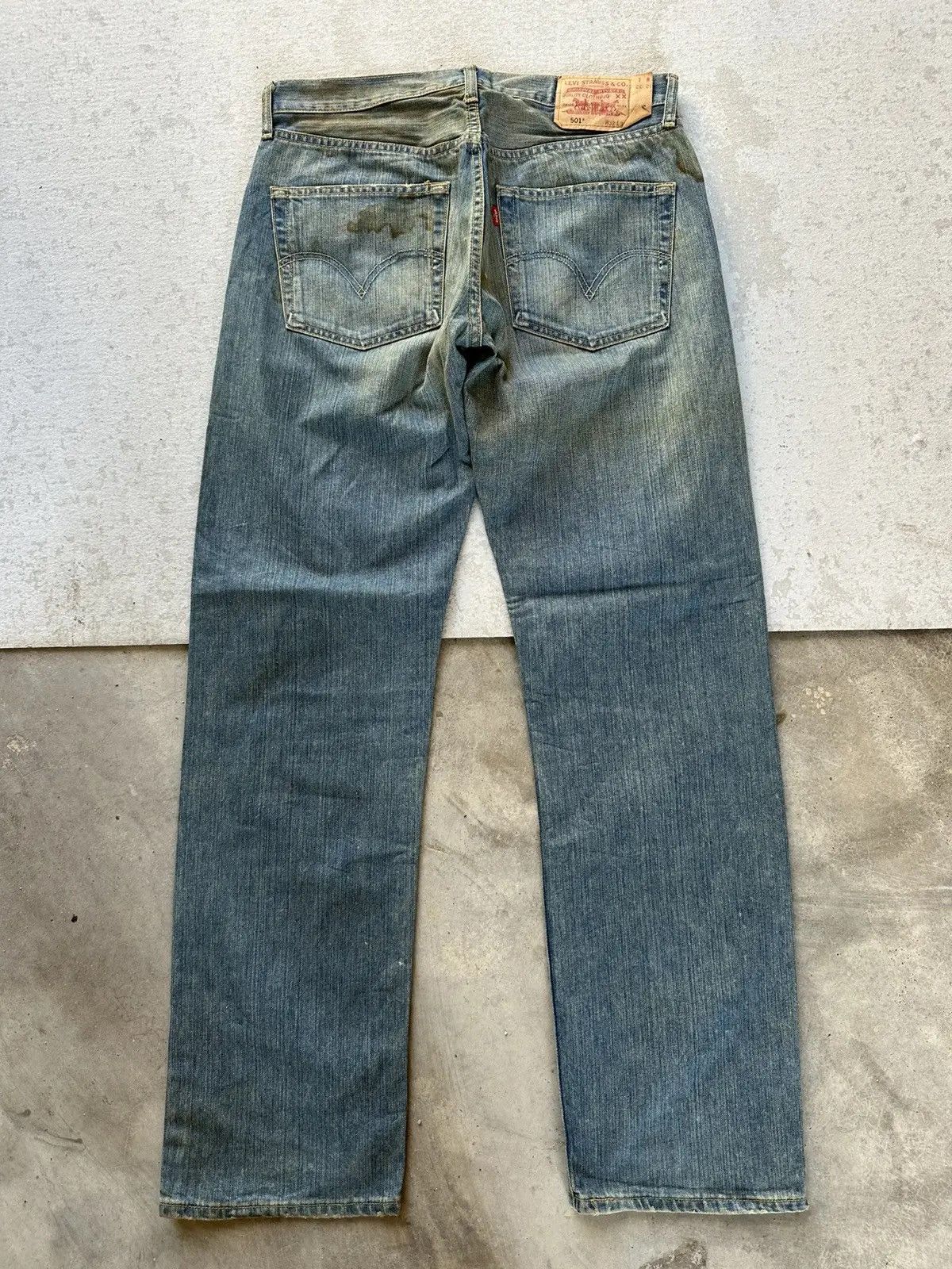 Levi's W33 L32 🔥🔥 Vintage LEVI’S 501 Jeans Rusty Denim Pants Size US 33 - 10 Thumbnail