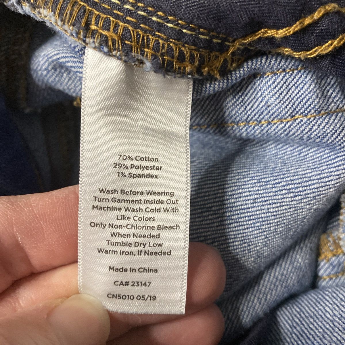 Talbots Talbots Flawless High-Waist Women's Jeans Frayed Sz 6 EUC Size 28" / US 6 / IT 42 - 7 Thumbnail