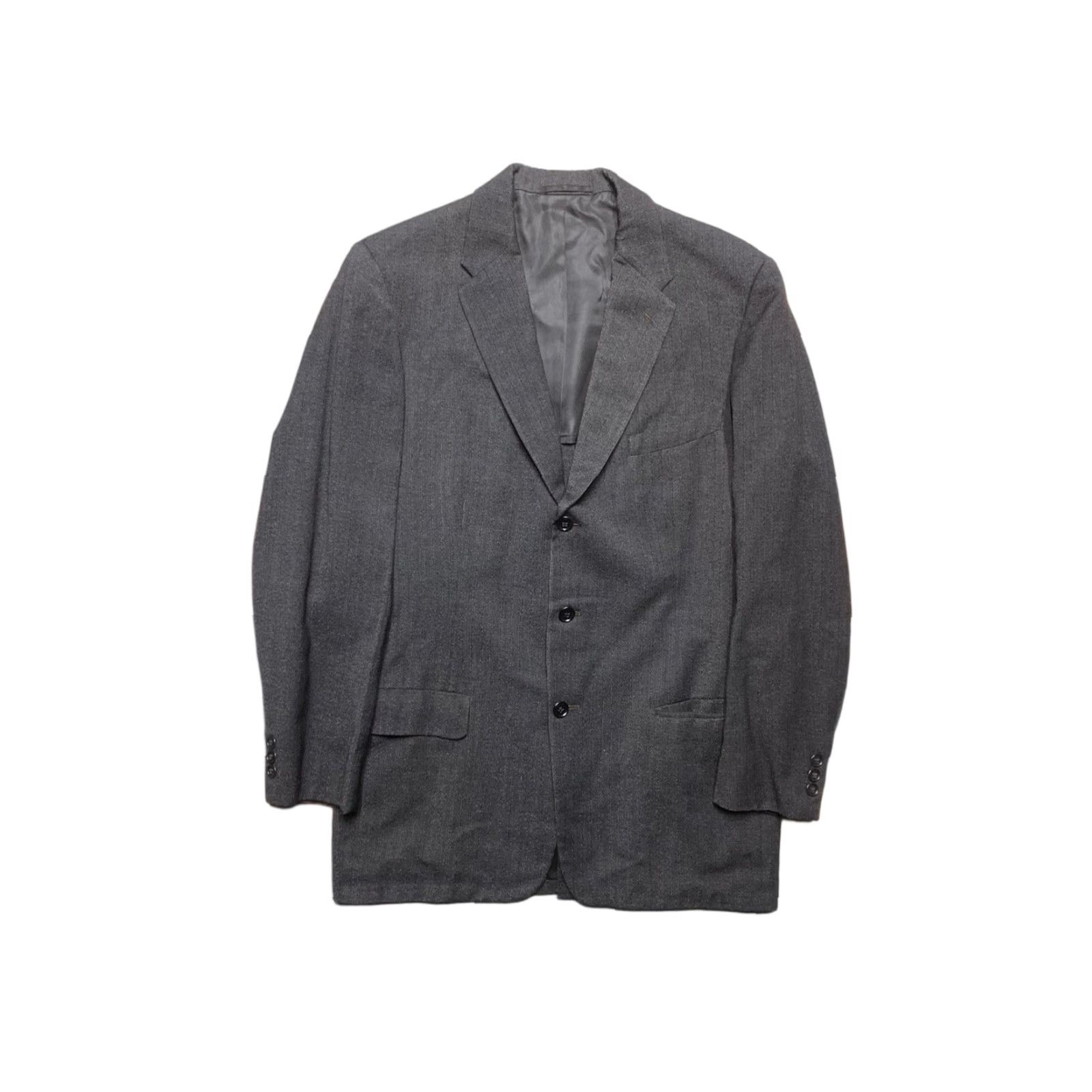 Vintage VINTAGE Richman Brothers 2 Piece Suit Single-Breasted Black 38 Mens Rockabilly 1950s Size 38R - 1 Thumbnail