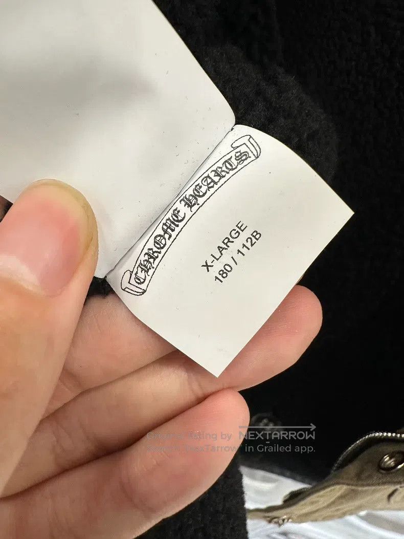 Chrome Hearts CHROME HEARTS Size XL Cashmere inner tank khaki tooling jac Size US XL / EU 56 / 4 - 9 Thumbnail