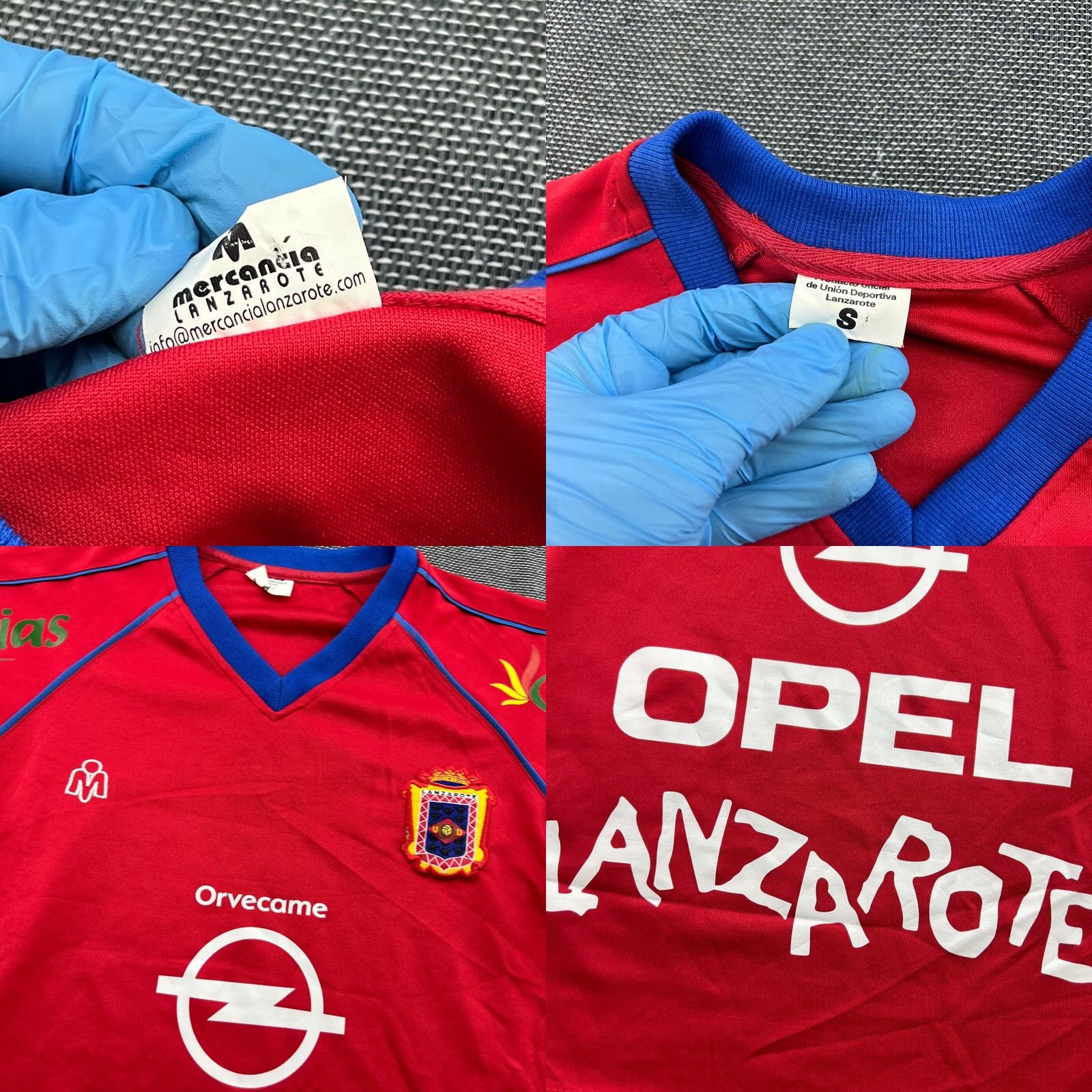 Vintage Mercancia 2005-2006 Home Jersey Shirt Unisex Adults Small Red Football Size US S / EU 44-46 / 1 - 8 Thumbnail