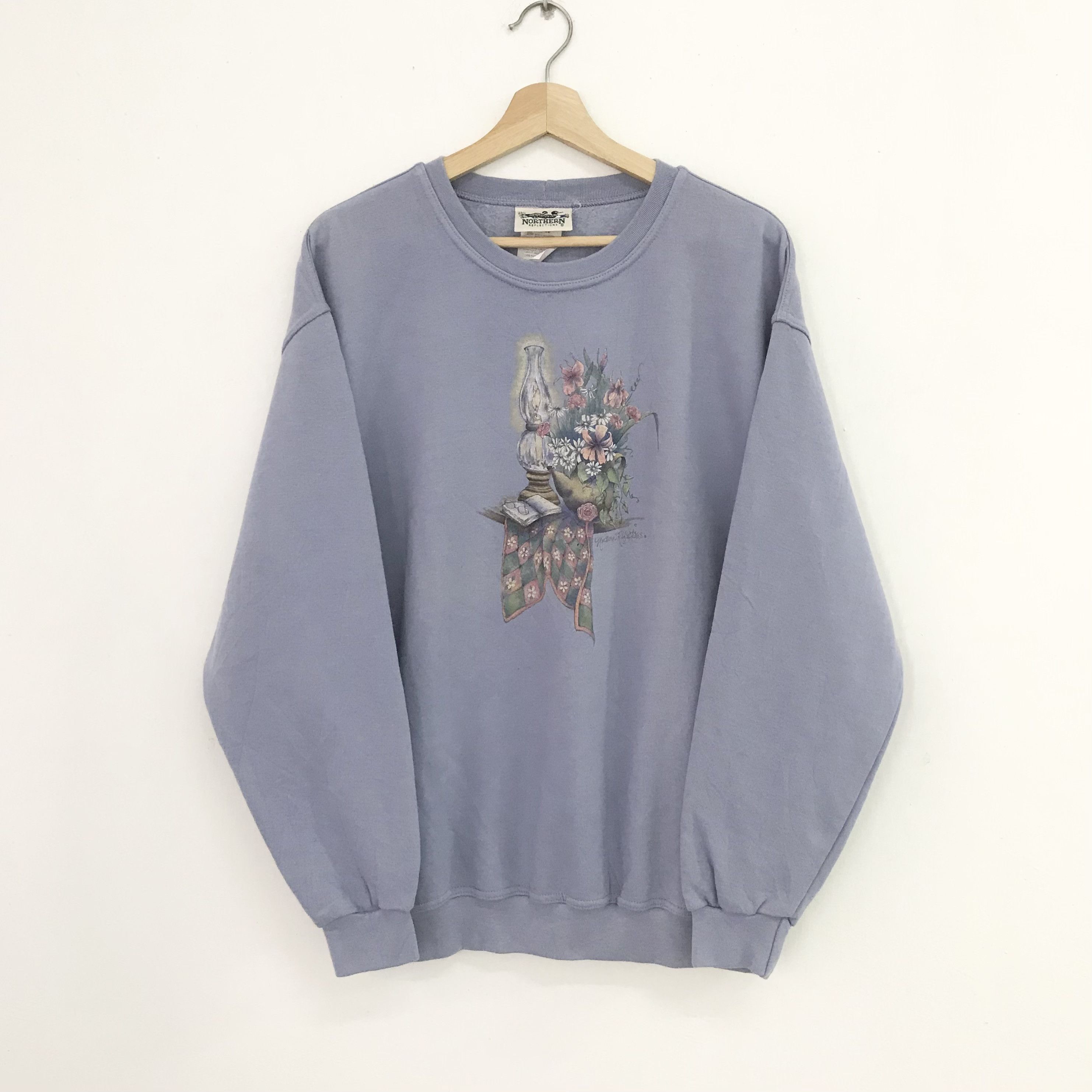 Northern Isles Vintage 90s Northern Reflections Sweatshirt - 222 Size US L / EU 52-54 / 3 - 1 Thumbnail